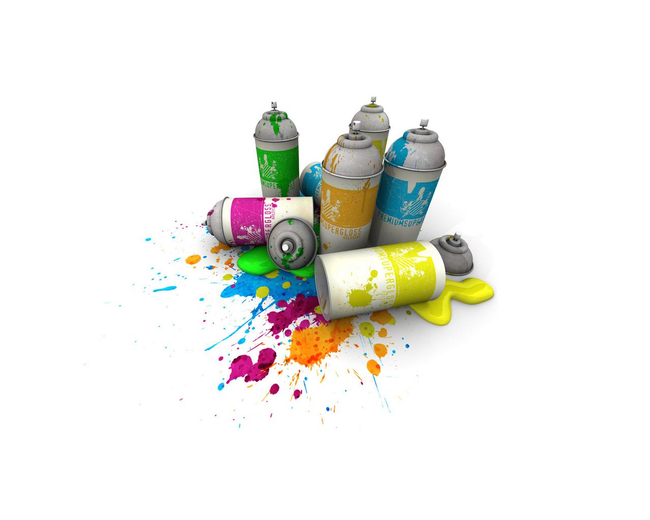 Spray Can Wallpaper. Mexican
