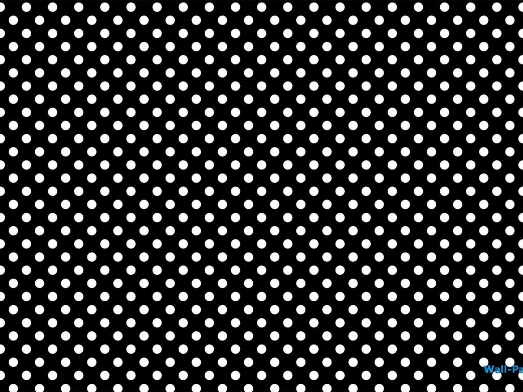 Black and White Spot Wallpaper