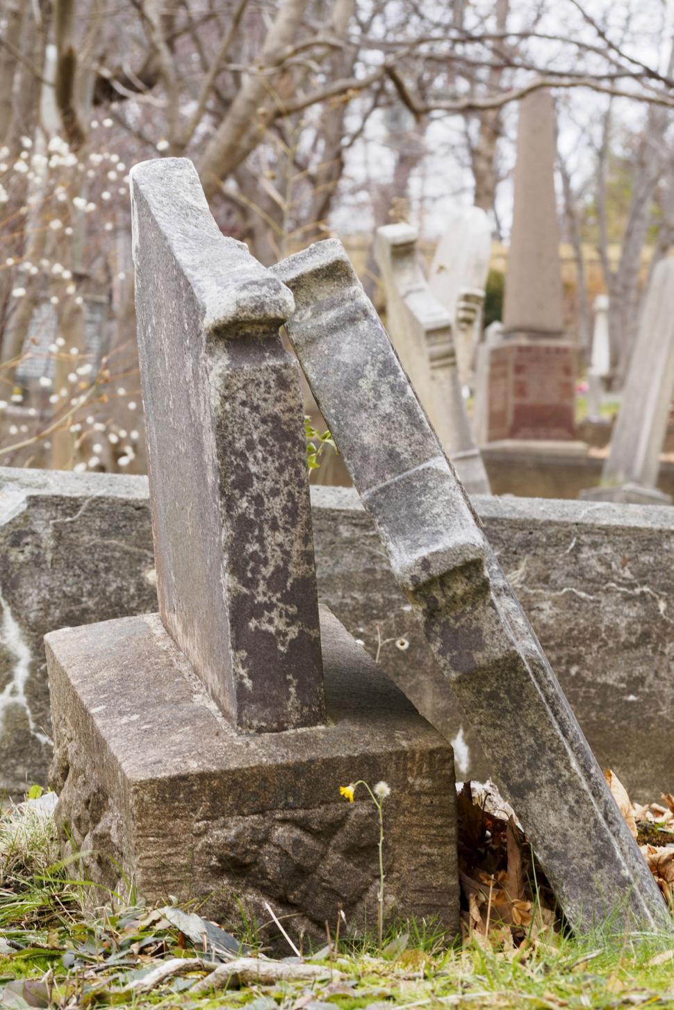 Get Free of Broken Headstone Online. Download