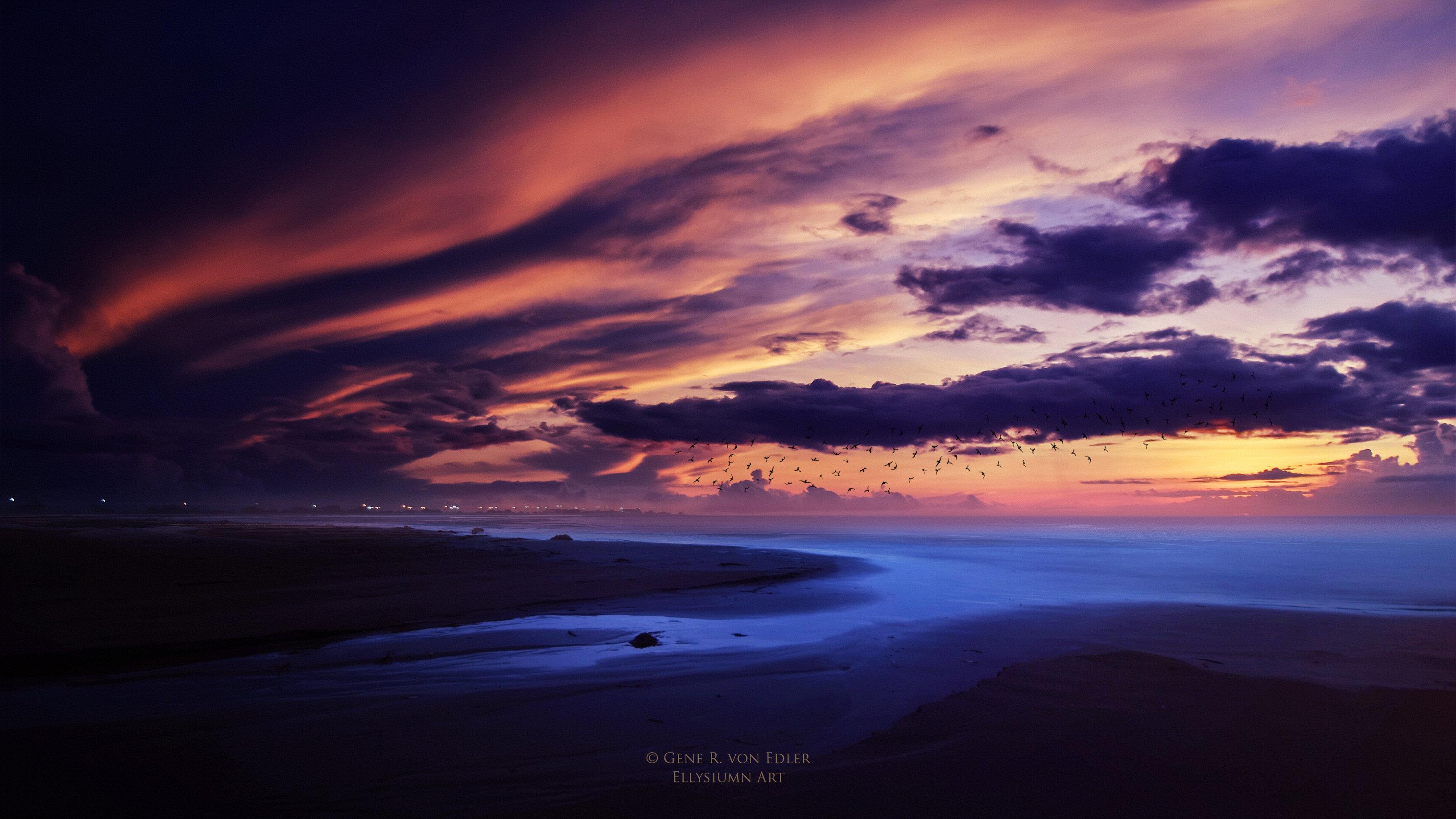 Magical Scenery Sunset, HD Artist, 4k Wallpaper, Image