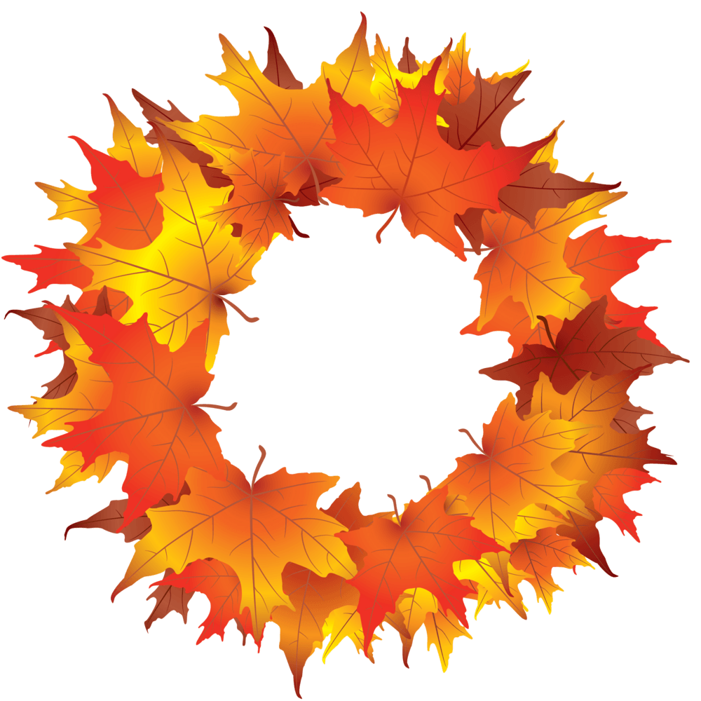 Free Fall Wreath Png, Download Free Clip Art, Free Clip Art