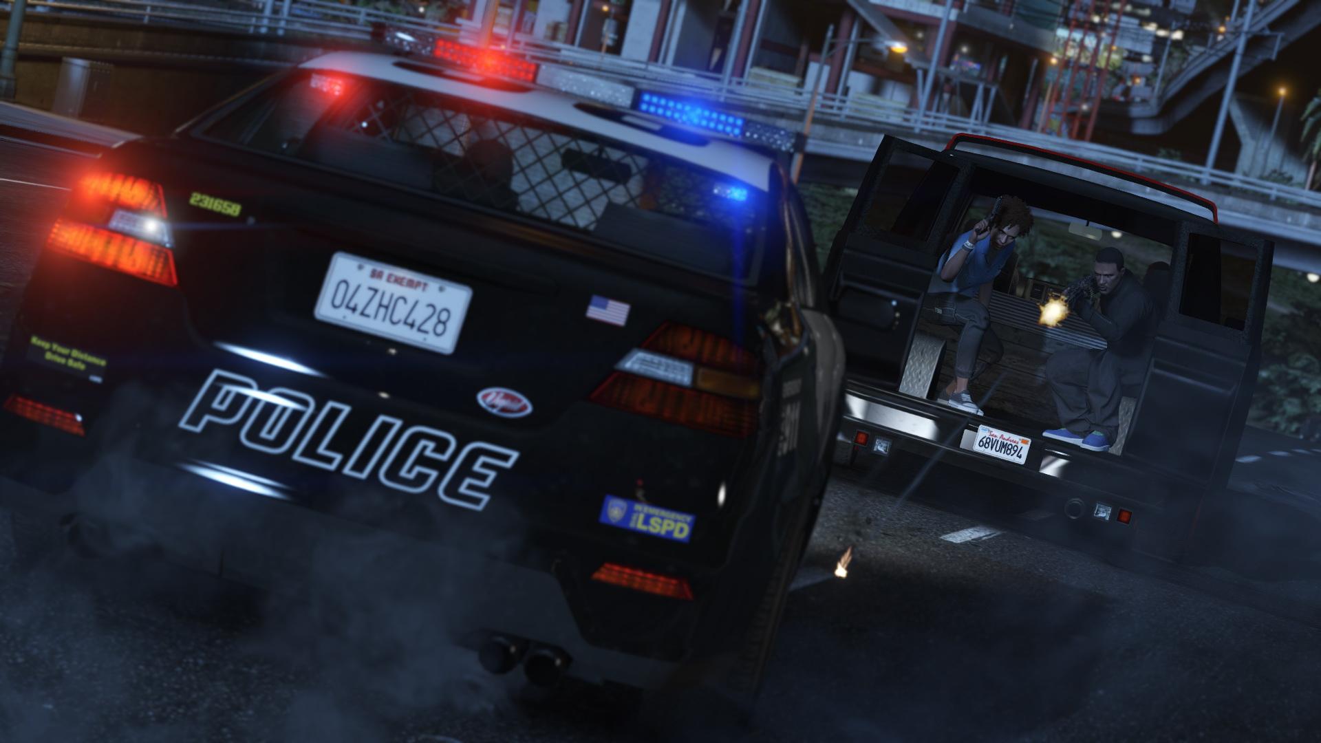 Police Cruiser (Interceptor) V & GTA Online Vehicles