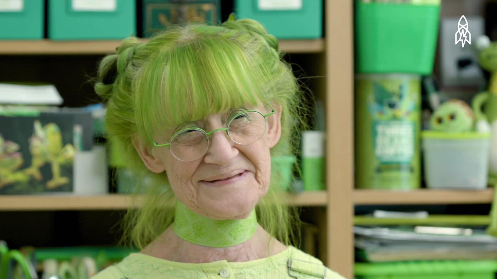 Meet the Jolly Green Lady of Brooklyn