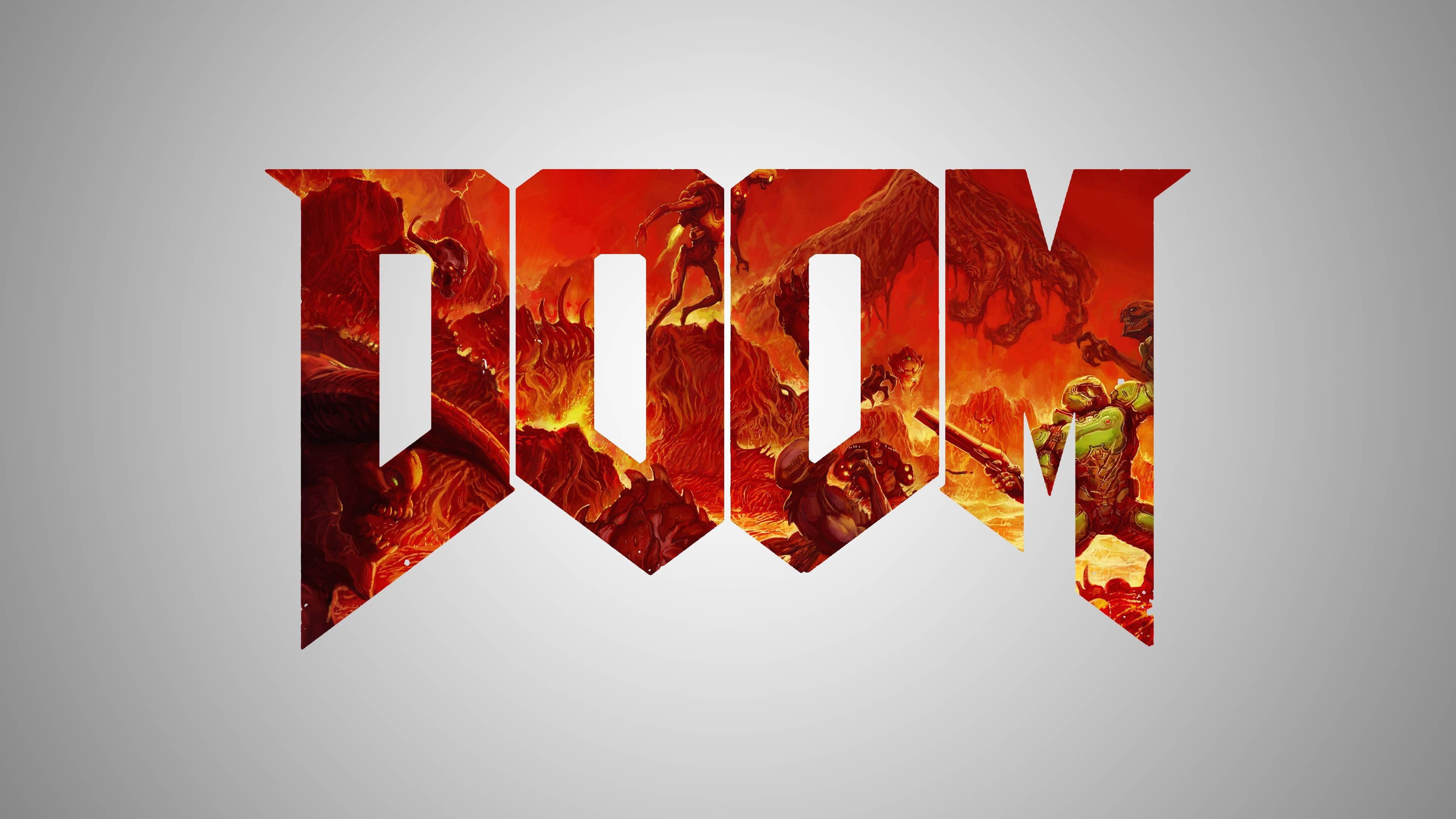 A Cleaner DOOM Wallpaper