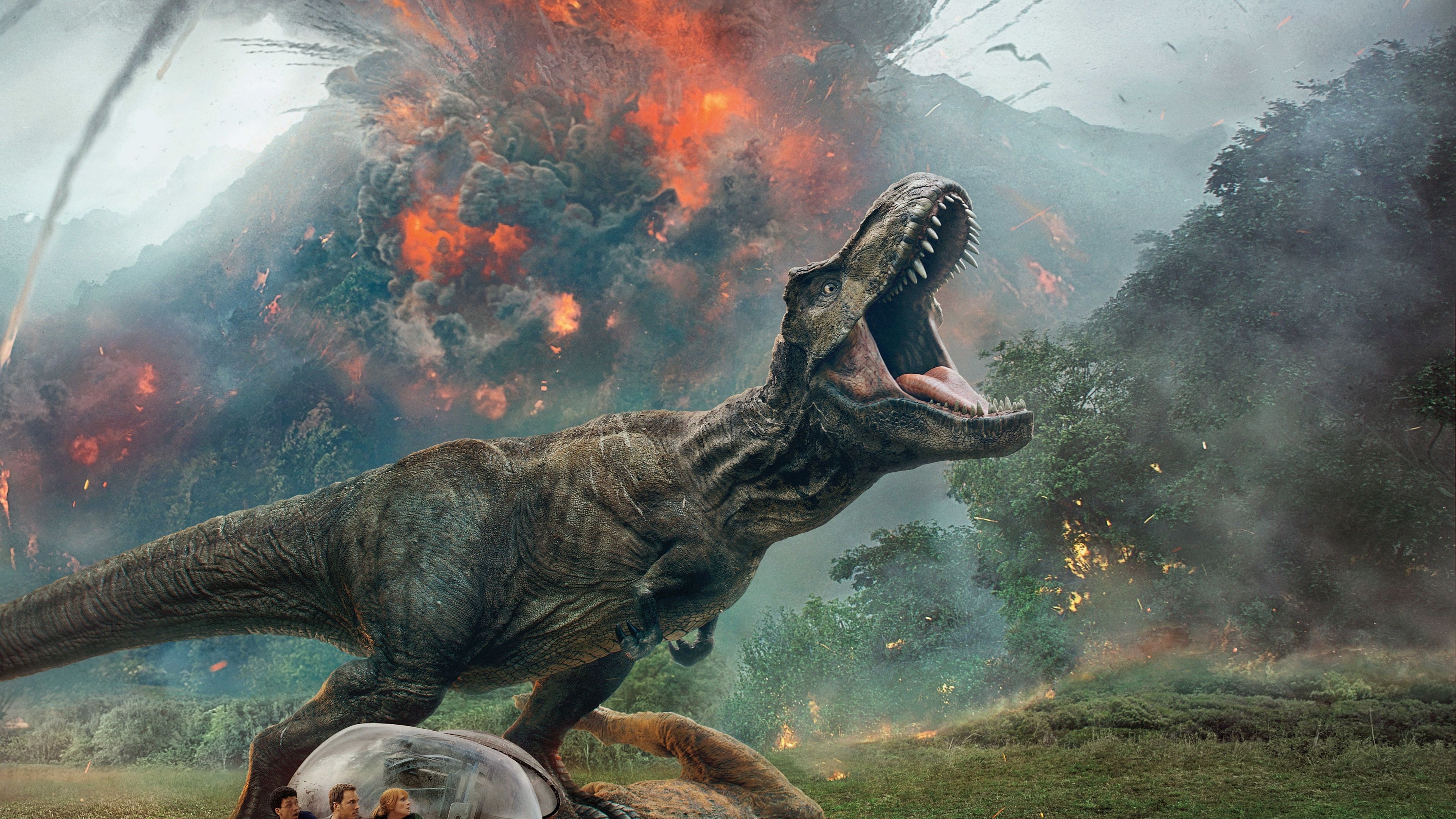 Jurassic World 4K Wallpaper Free Jurassic World 4K