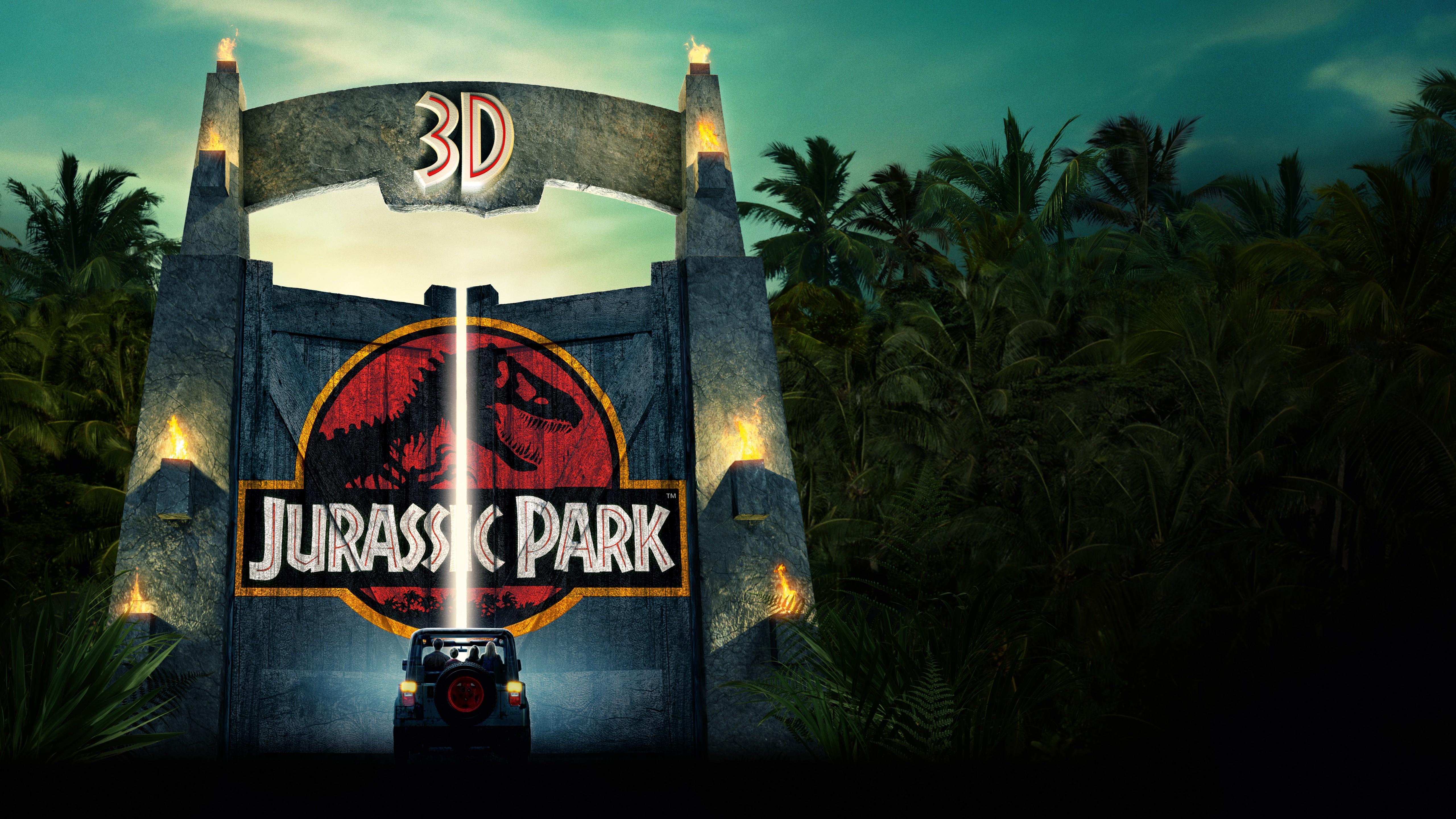 Wallpaper Jurassic Park, 3D, HD, 4K, 8K, Movies