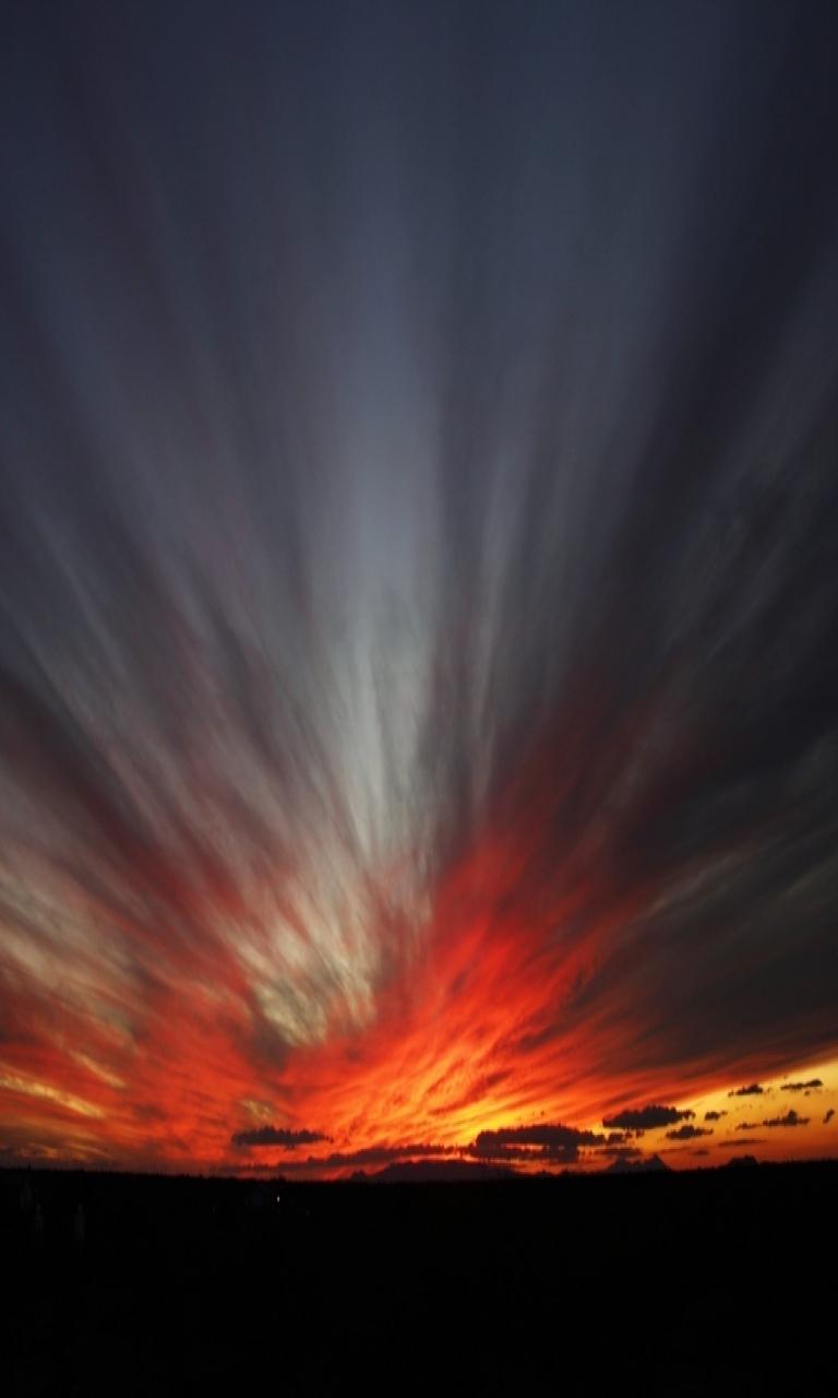 Amazing arizona sunset wallpaper