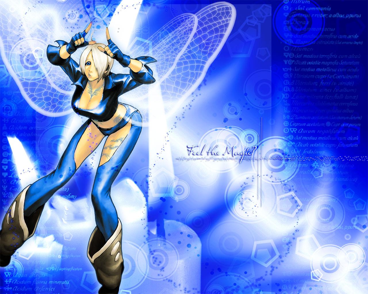 King of Fighters Wallpaper: [Feel the Magic? ] v.Blue