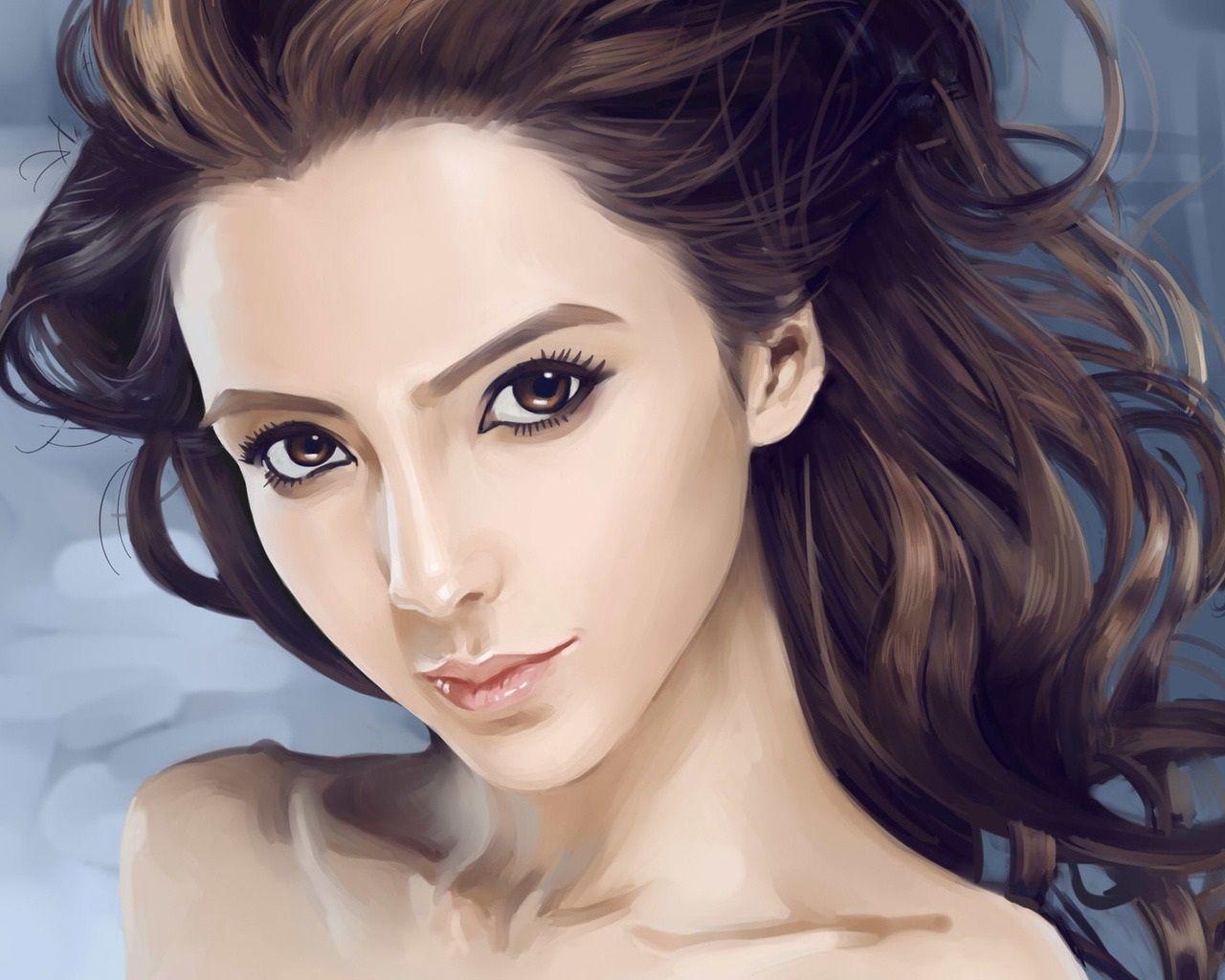 Beautiful Animated Girl Wallpaper 1440×900 Wallpaper Of