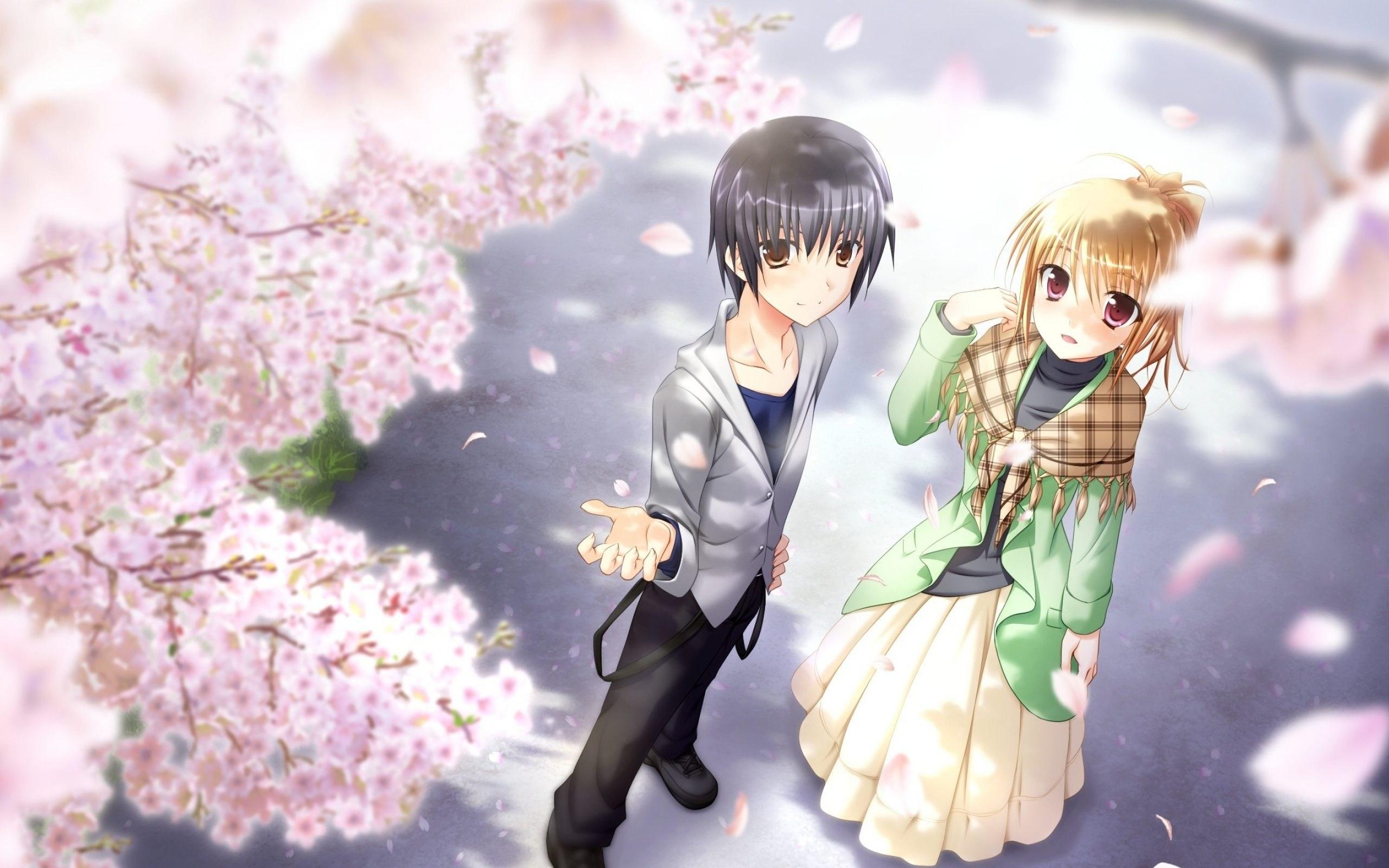 Anime Cute Couple HD Wallpaper Romantic For Image