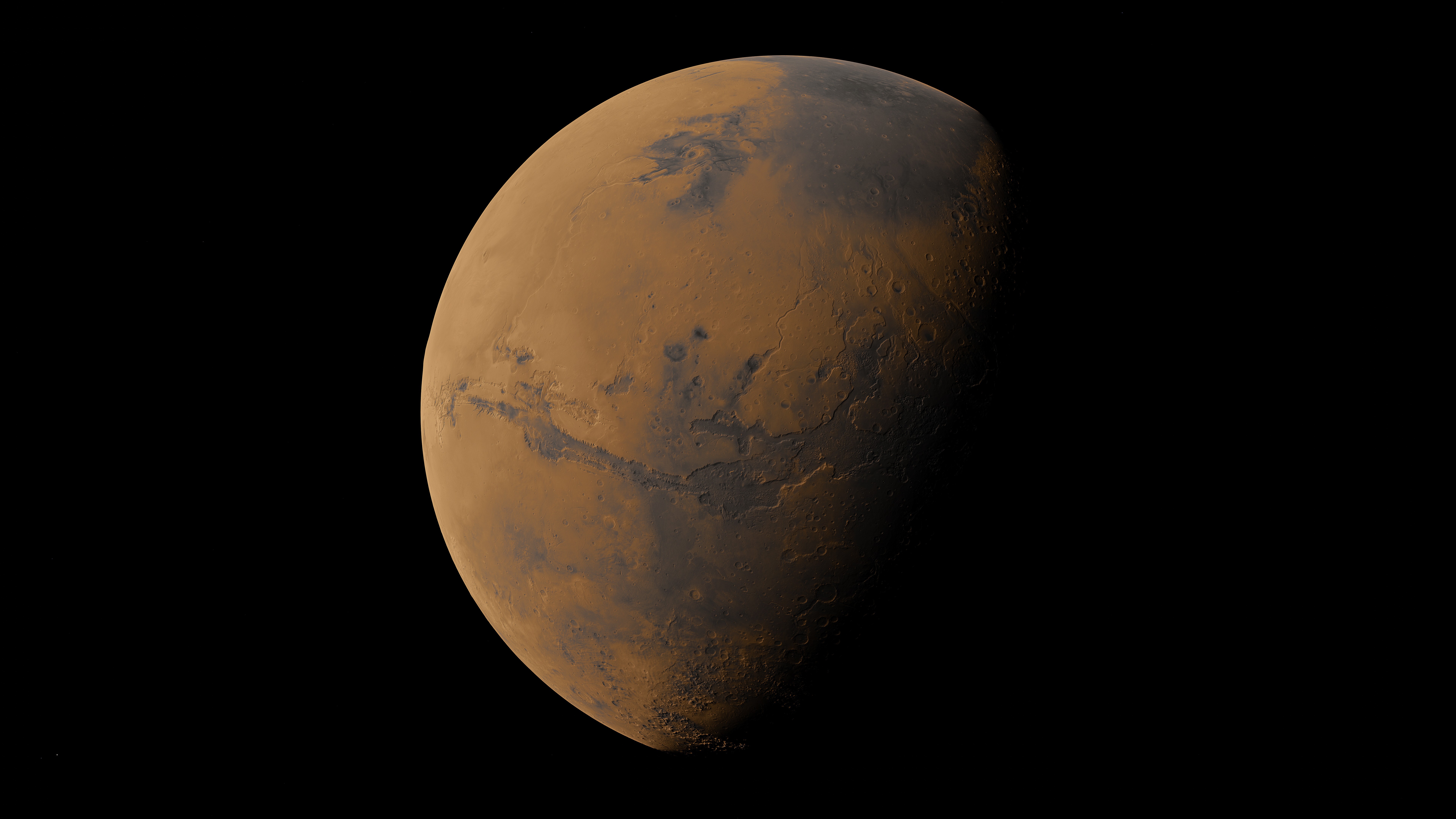 mars planet space spaceengine render space art