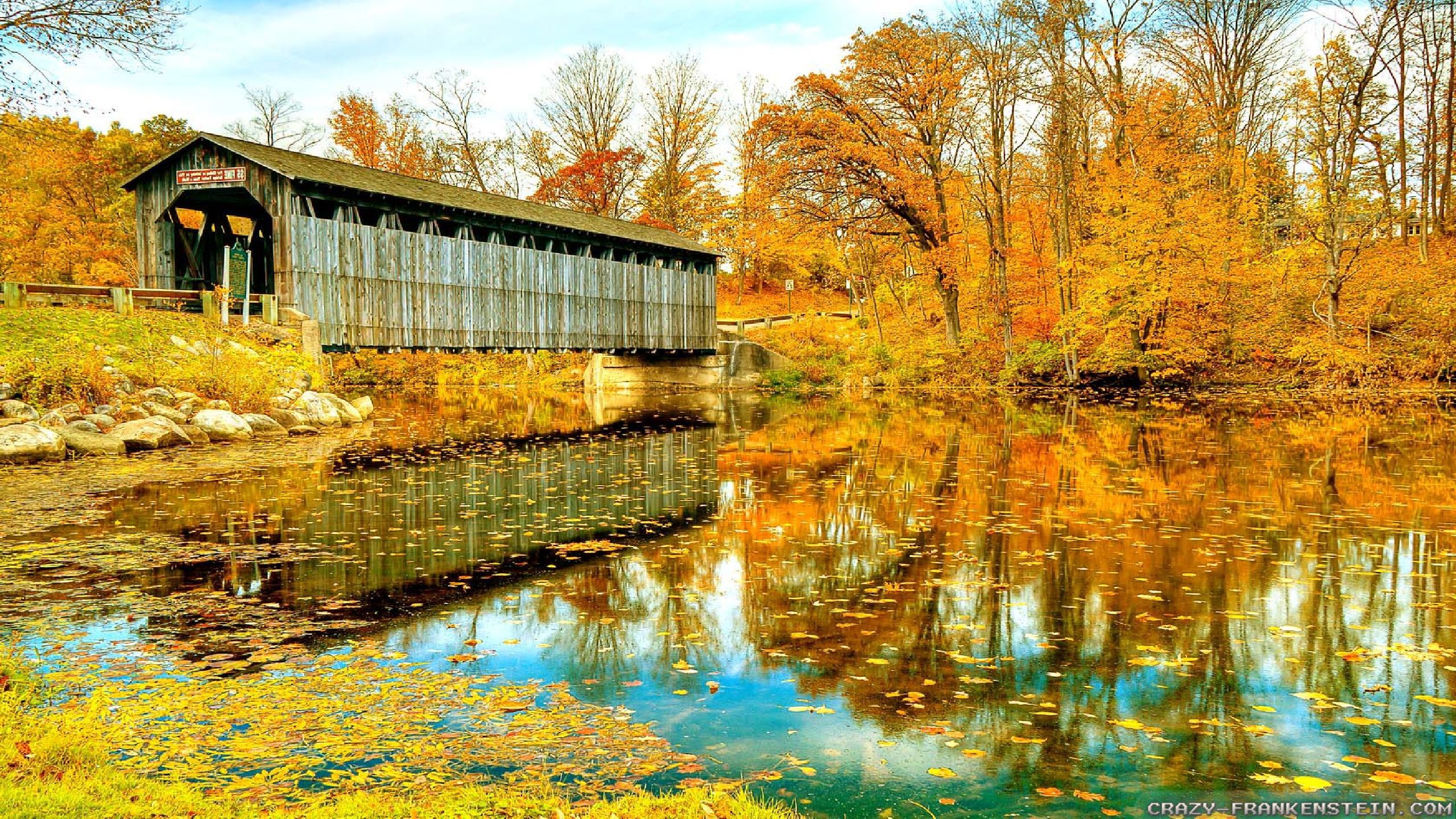 River Scene Wallpaper