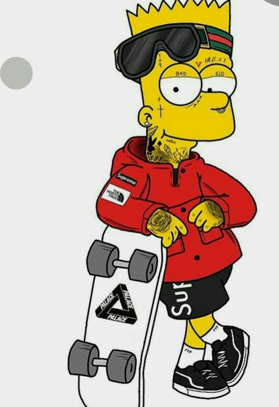 Bart Simpson Sick