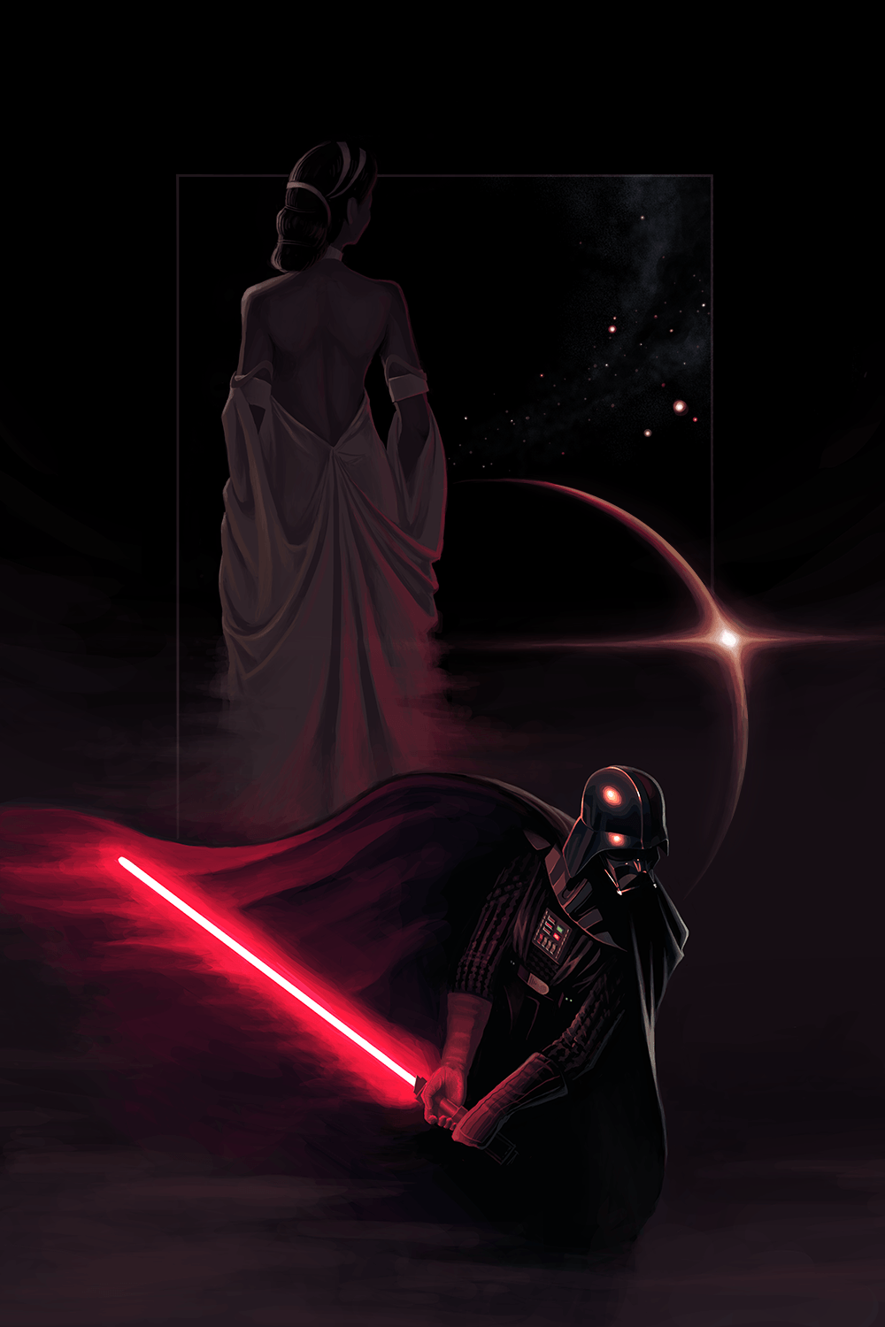 Darth Vader And Jedi Queen Wallpapers Wallpaper Cave Images, Photos, Reviews