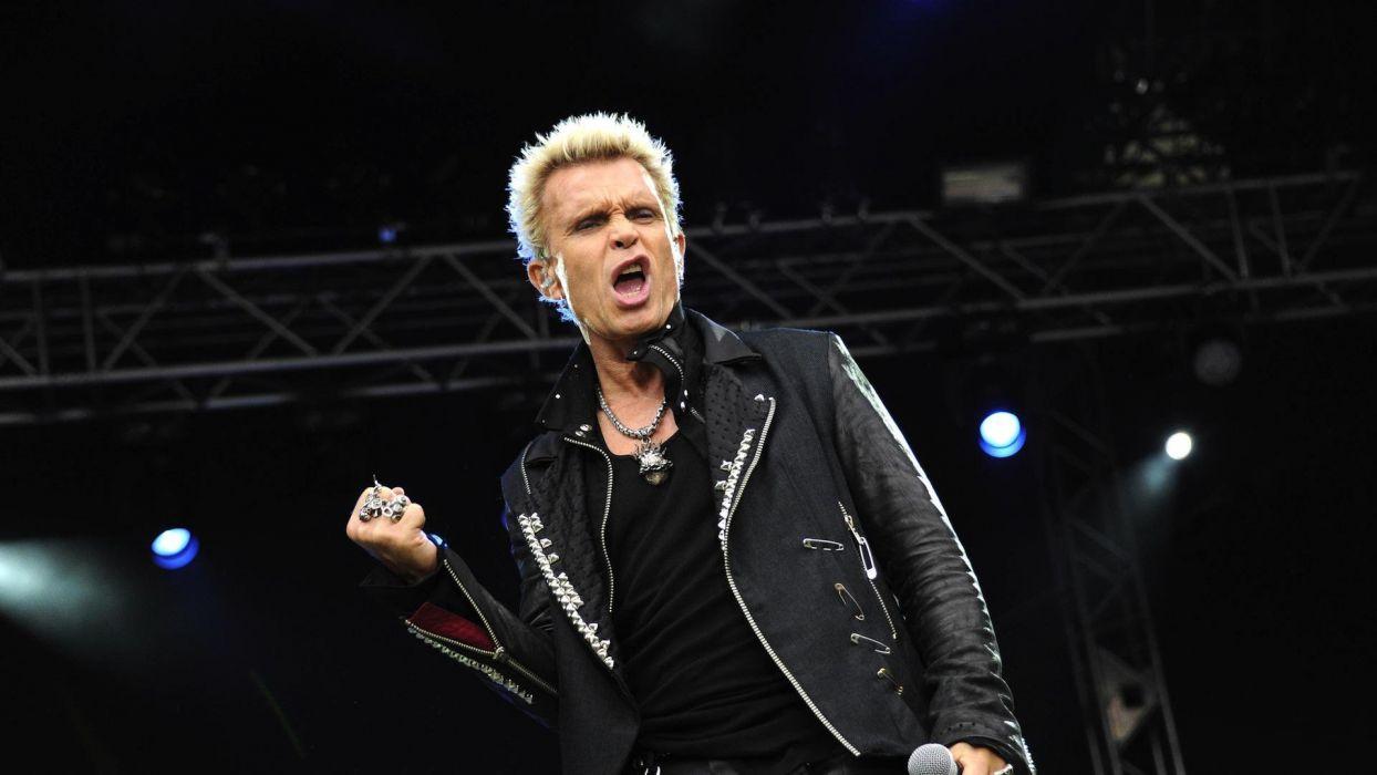 BILLY IDOL punk rock hard glam dance new wave wallpapers.