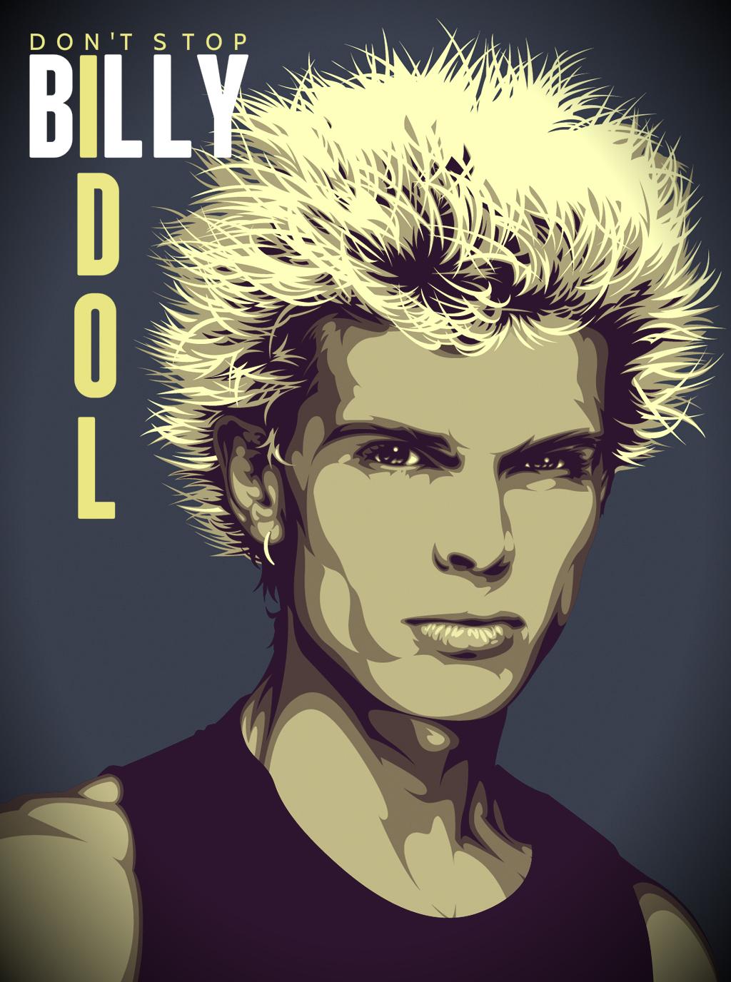 Billy Idol Don't S fanart Idol Fan Art