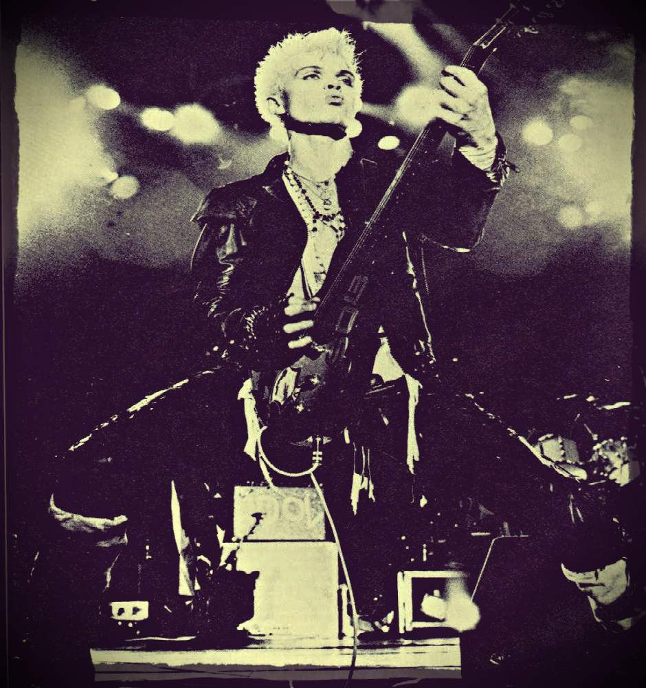 Billy Idol Live 1984 Wallpapers.