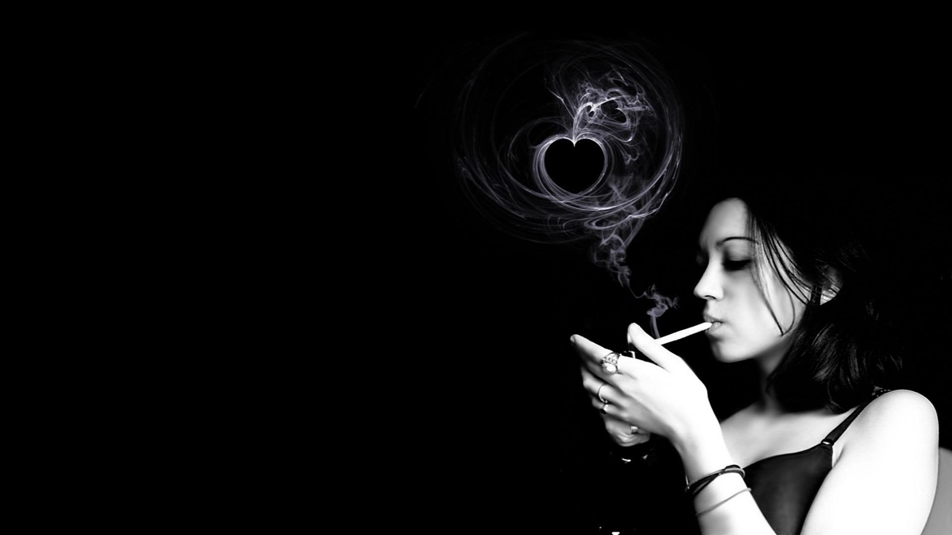 Girl Smoking HD Wallpaperx1080