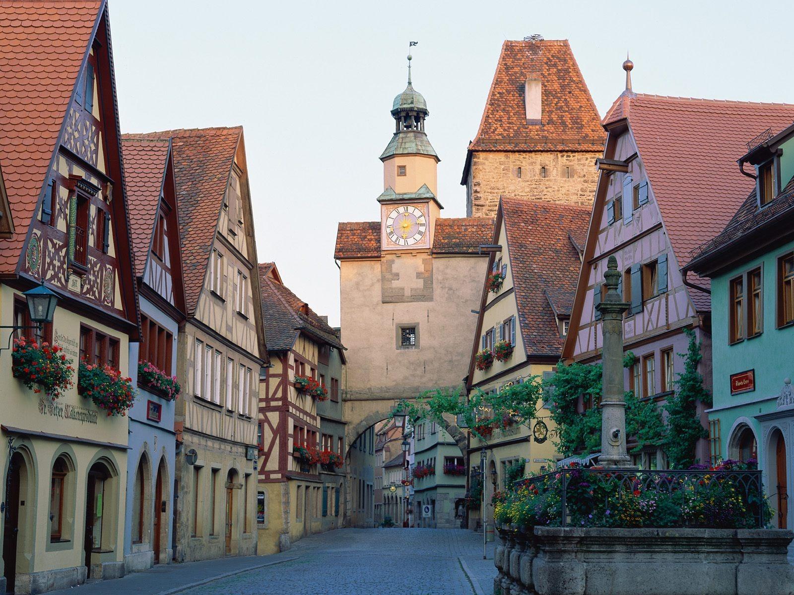 Rothenburg ob der Tauber Wallpaper Germany World Wallpaper