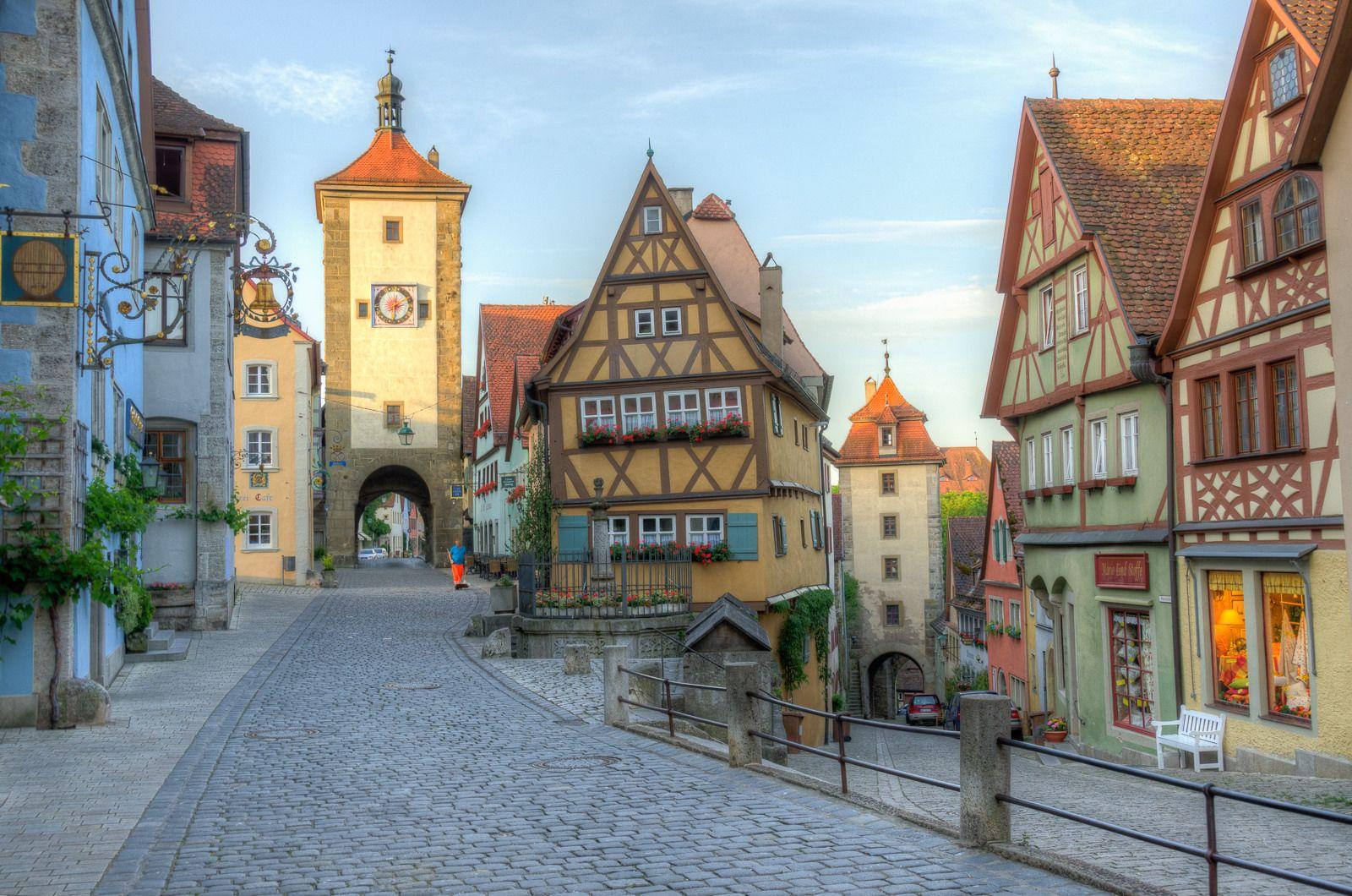 Street Sweep, Germany. Germany Trip. Street