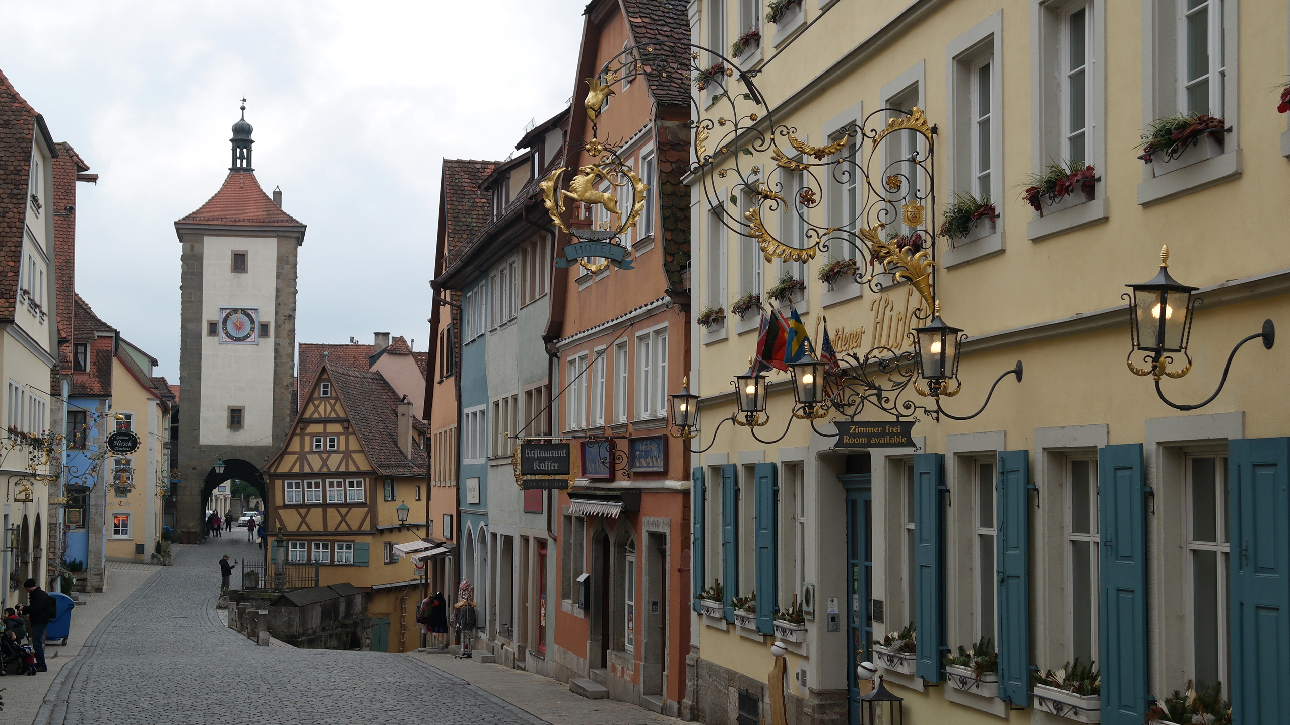 image Bavaria Germany Rothenburg ob der Tauber, 2560x1440