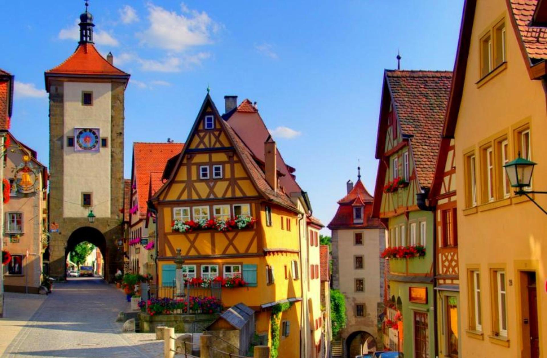 Bavarian Town wallpaper Gallery
