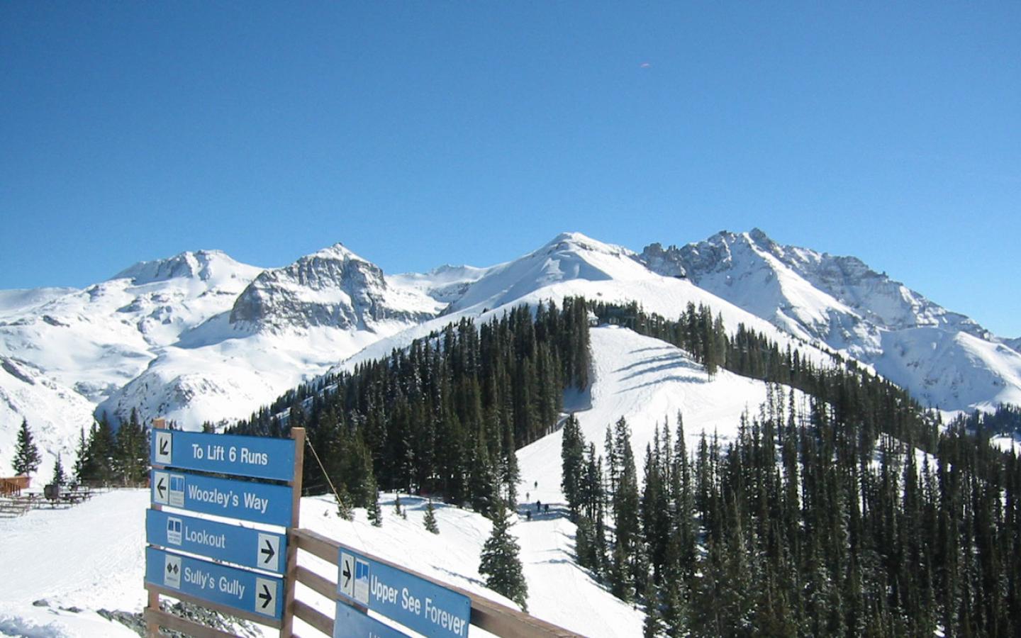 Best ski resort, Colorado 1440x900 Wallpaper