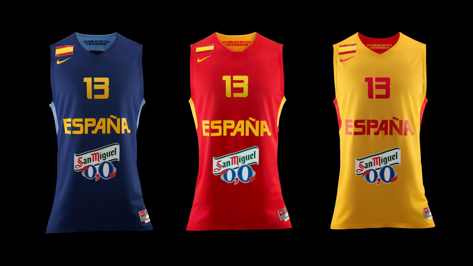 Nike unveils new Spanish National Basketball Team Collection