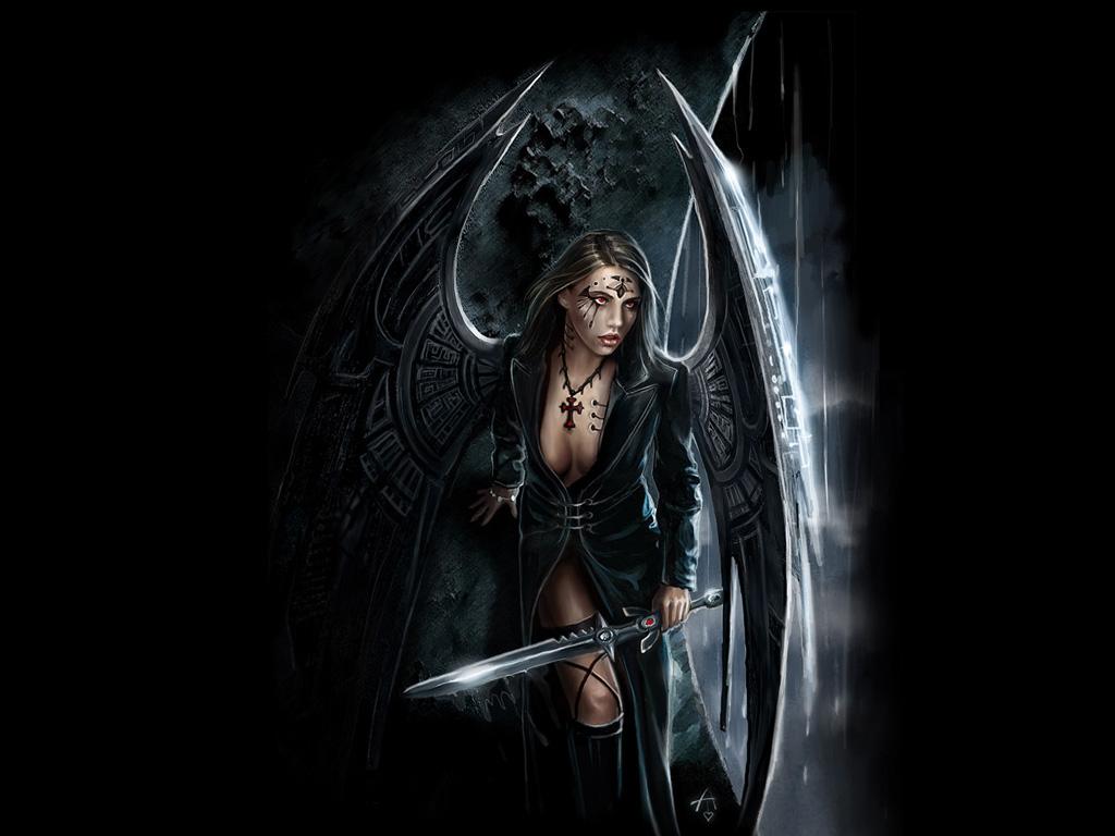 Free download Amazing Gothic Girls Wallpaper 1024x768