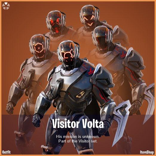 Visitor Volta Fortnite wallpaper