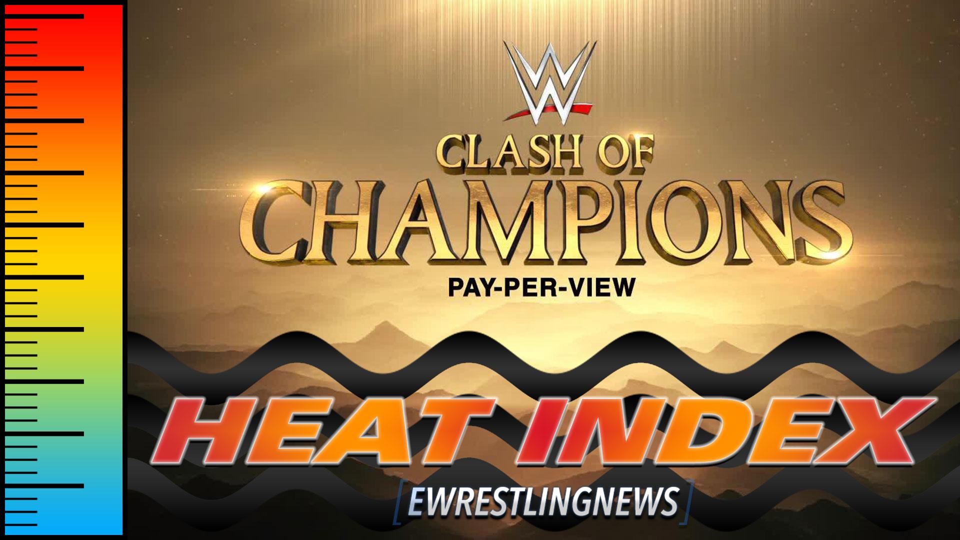 WWE Clash of Champions 2019 Heat Index Match Card Rundown