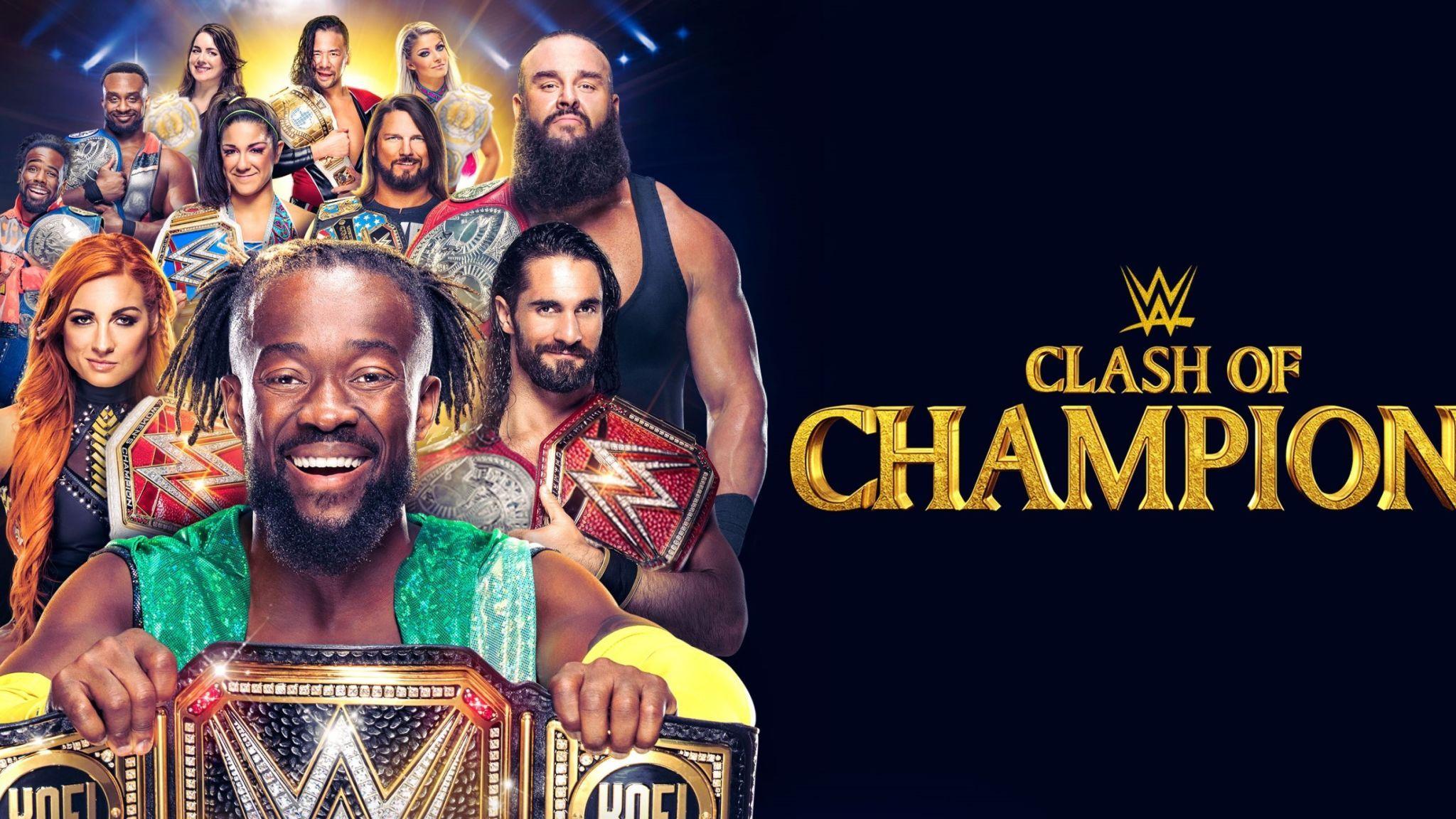 WWE Clash Of Champions 2019 Wallpapers Wallpaper Cave