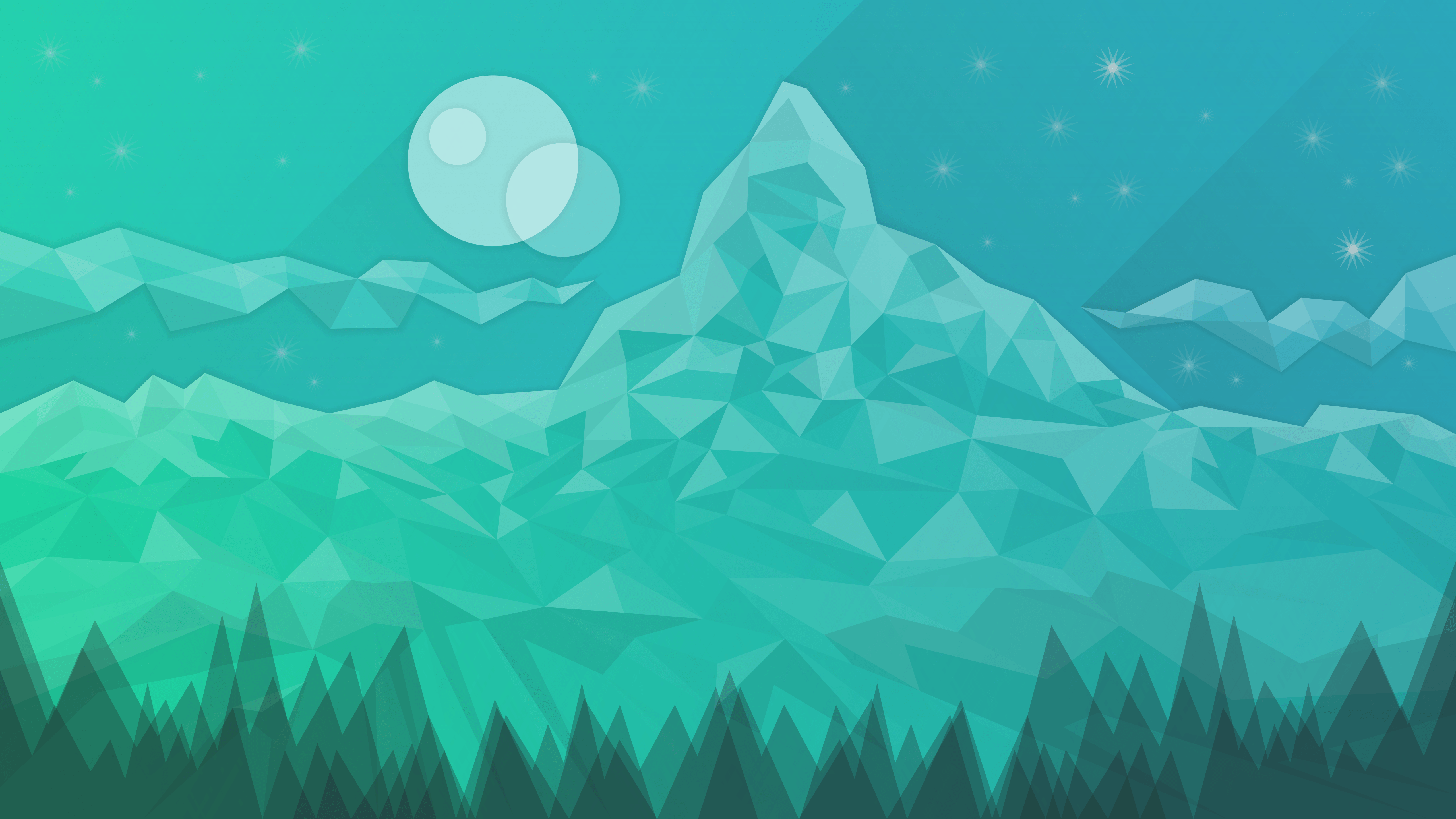 Starry dusk on Matterhorn wallpaper • KDE Community Forums