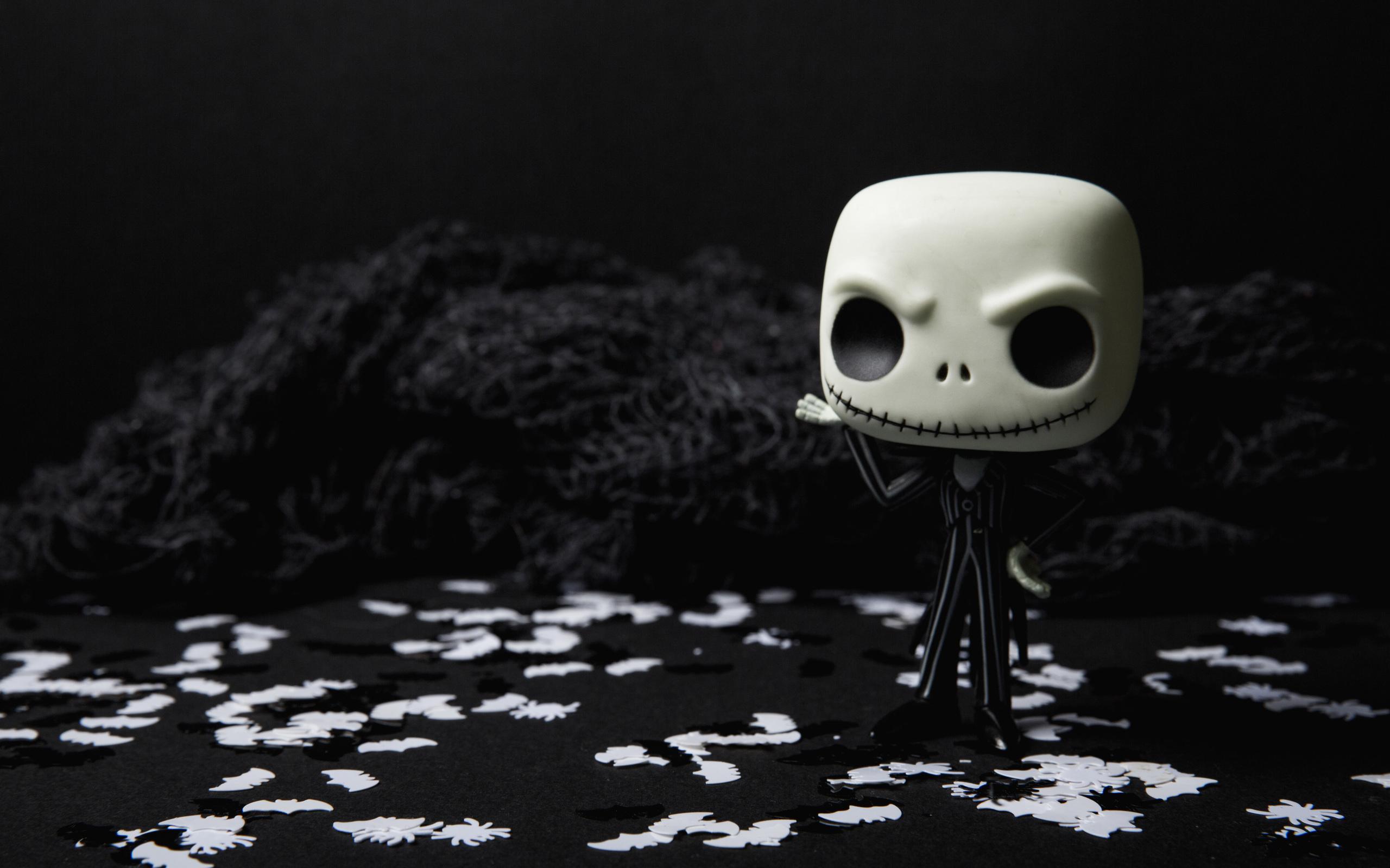 Scary Skull Doll Halloween Creepy 5k 2560x1600