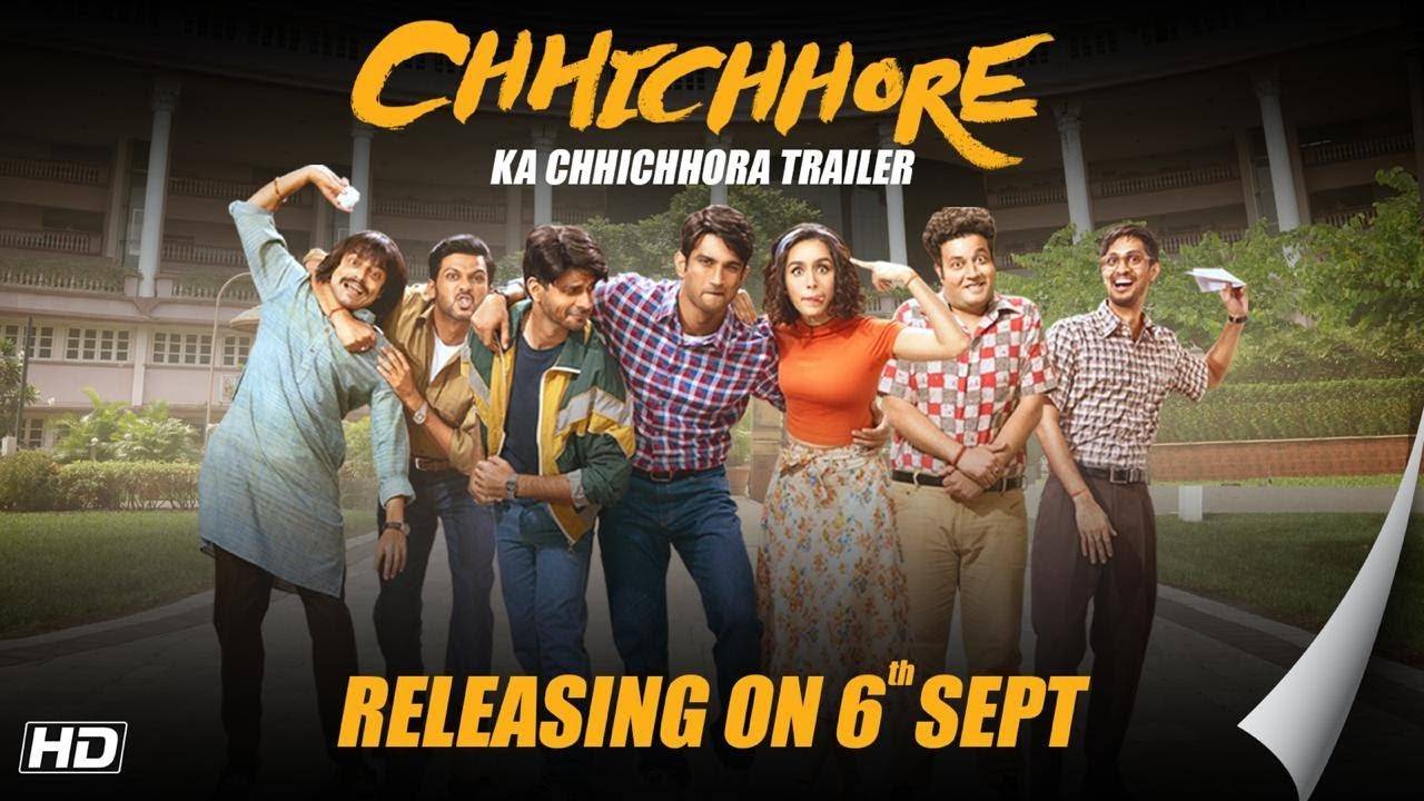 Chhichhore Movie Poster - As he battles for life in a hospital, his