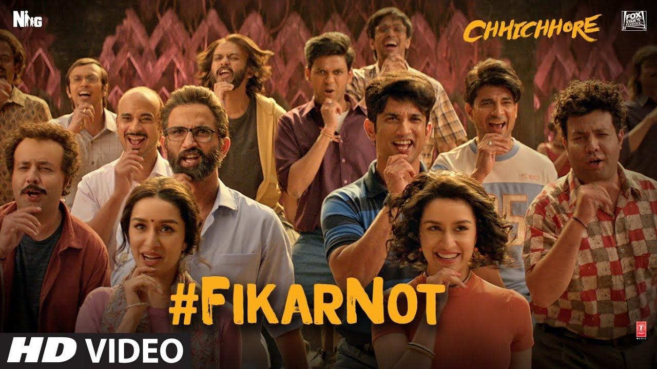 Chhichhore Song Fikar Not: Sushant Shraddha Ask You To