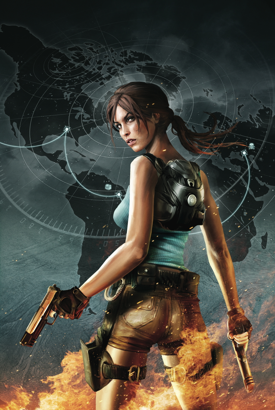First look at the cover of Lara Croft and the Frozen Omen