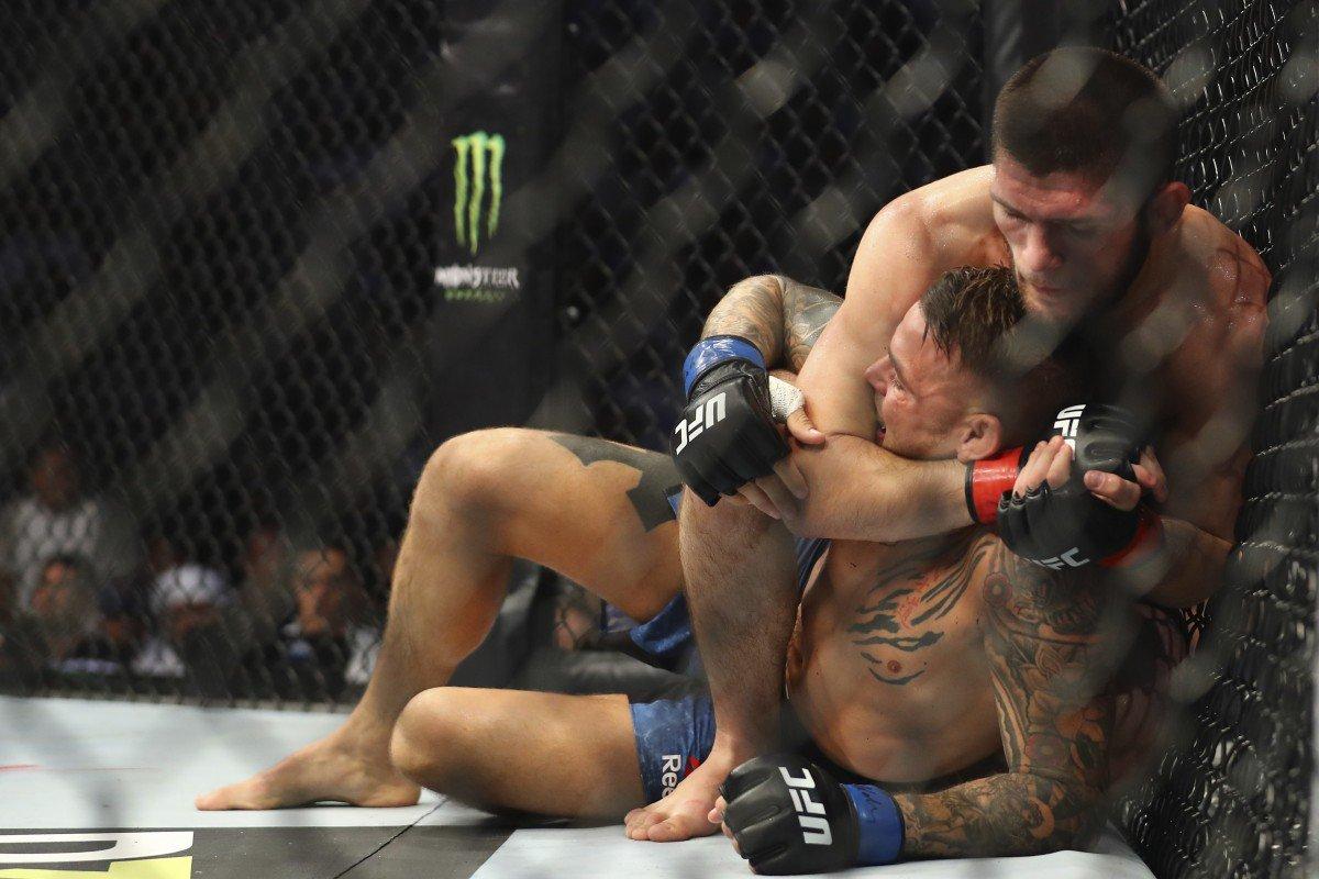 UFC 242: Khabib Nurmagomedov mauls Dustin Poirier to retain