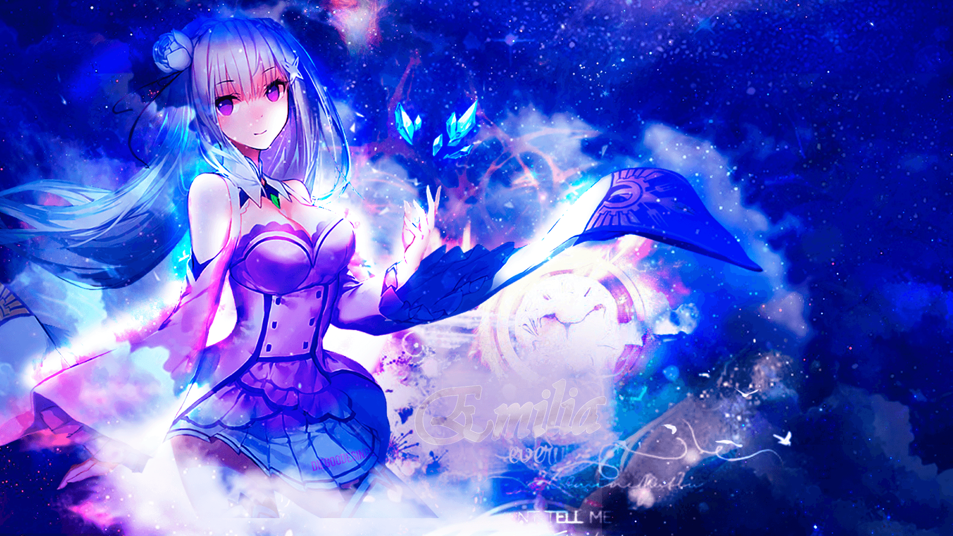 Wallpaper *Emilia*(Re:Zero). HD