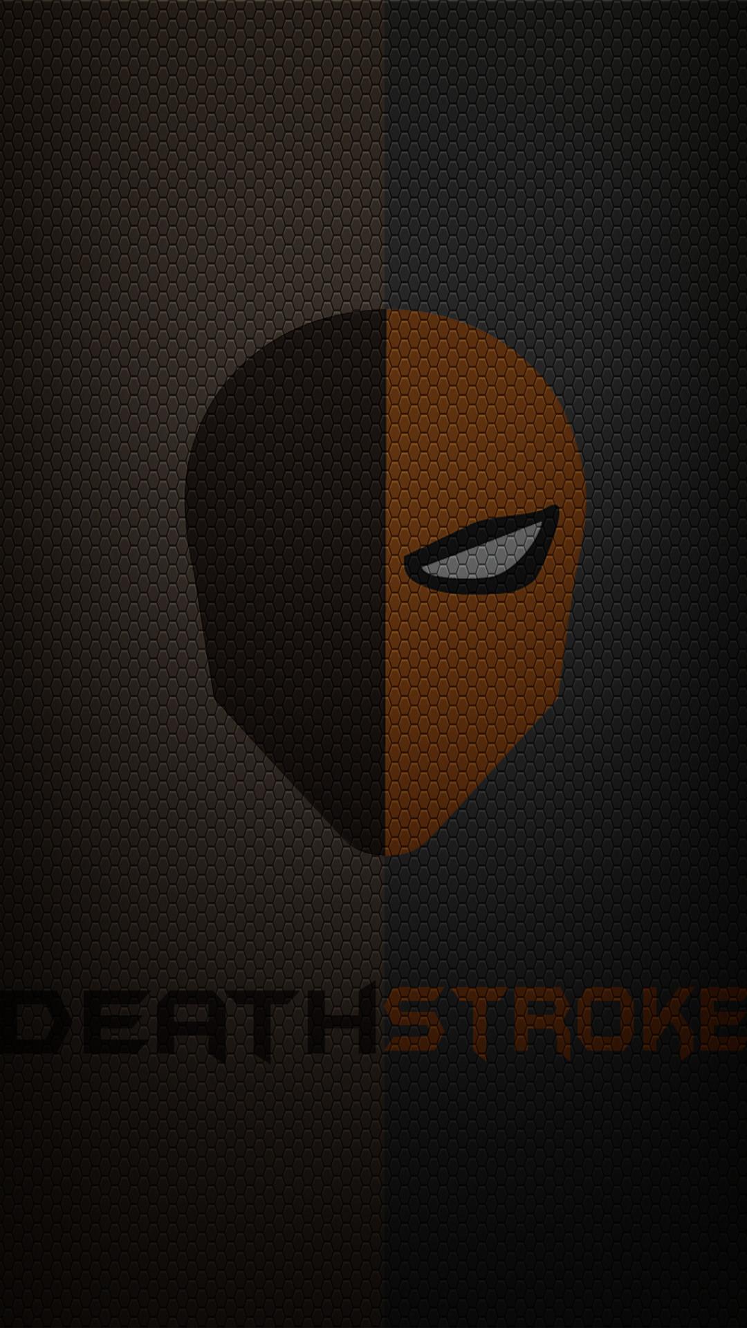 deathstroke logo wallpaper