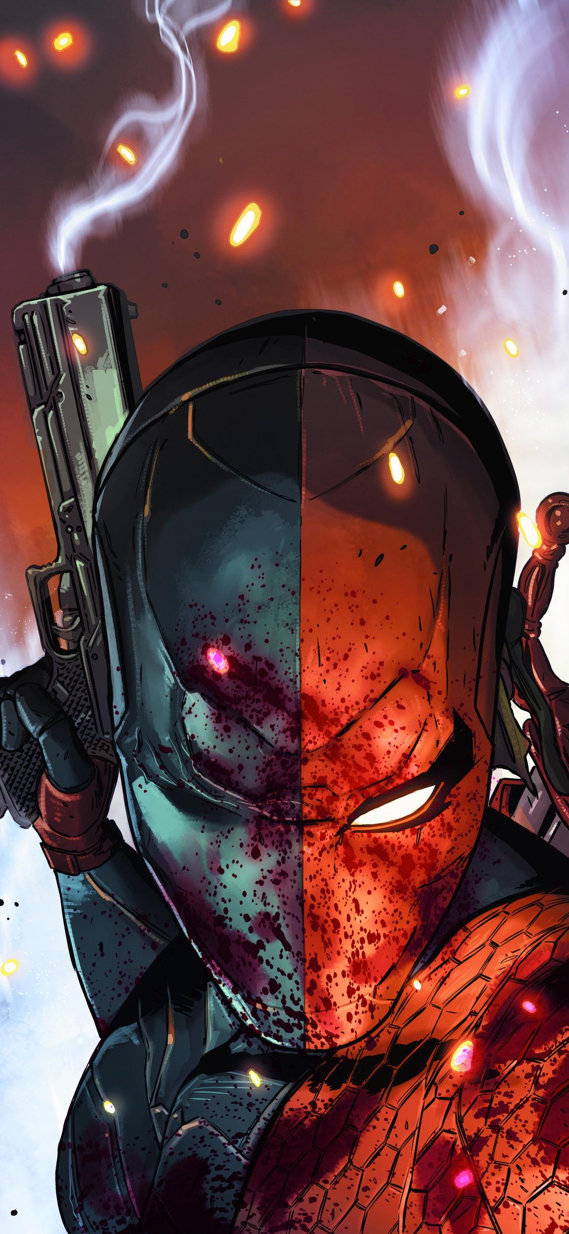 Deathstroke New Art iPhone XS, iPhone iPhone X