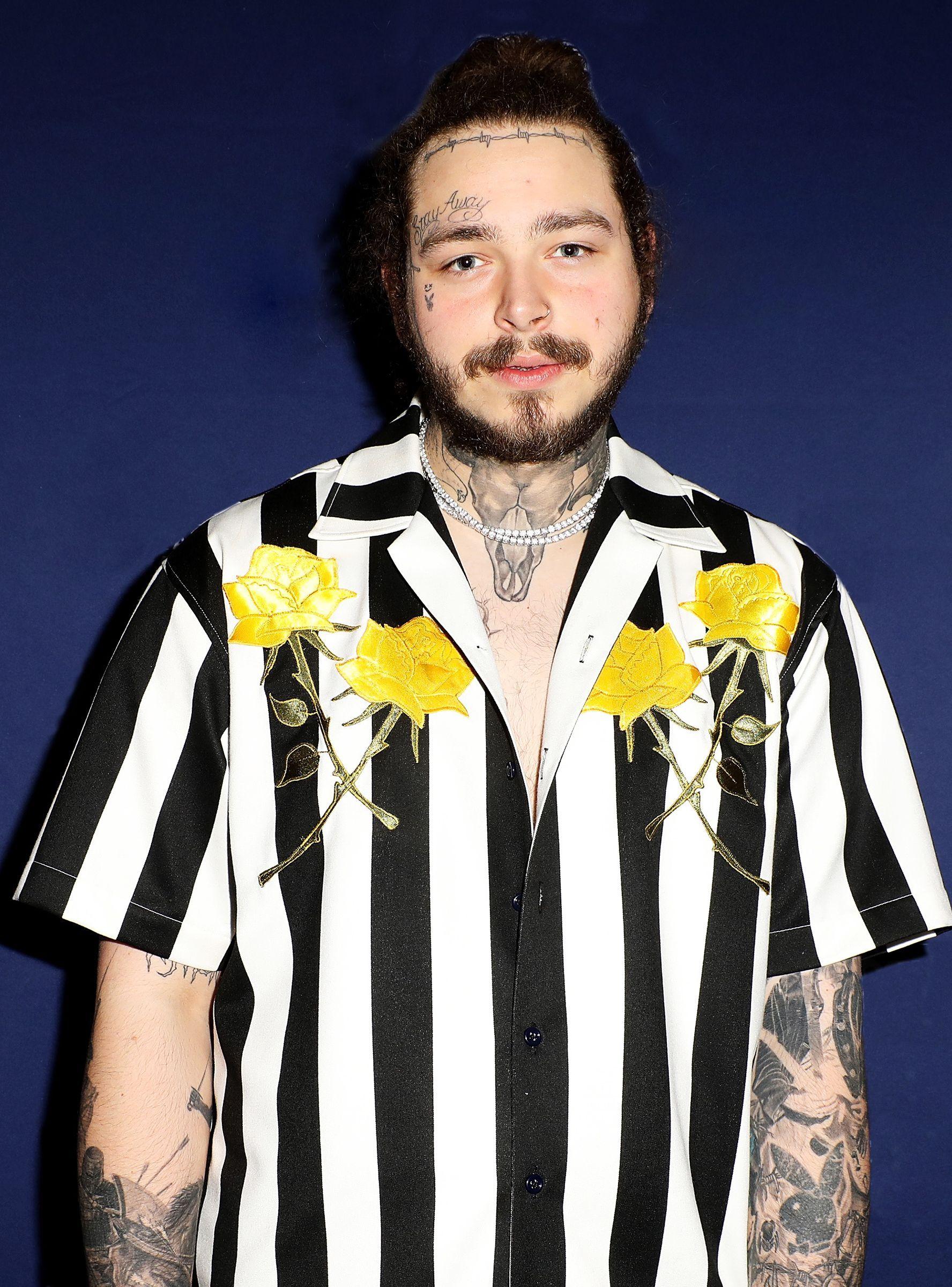 Post Malone Found The Best Way To Hide His Under Eye Circles