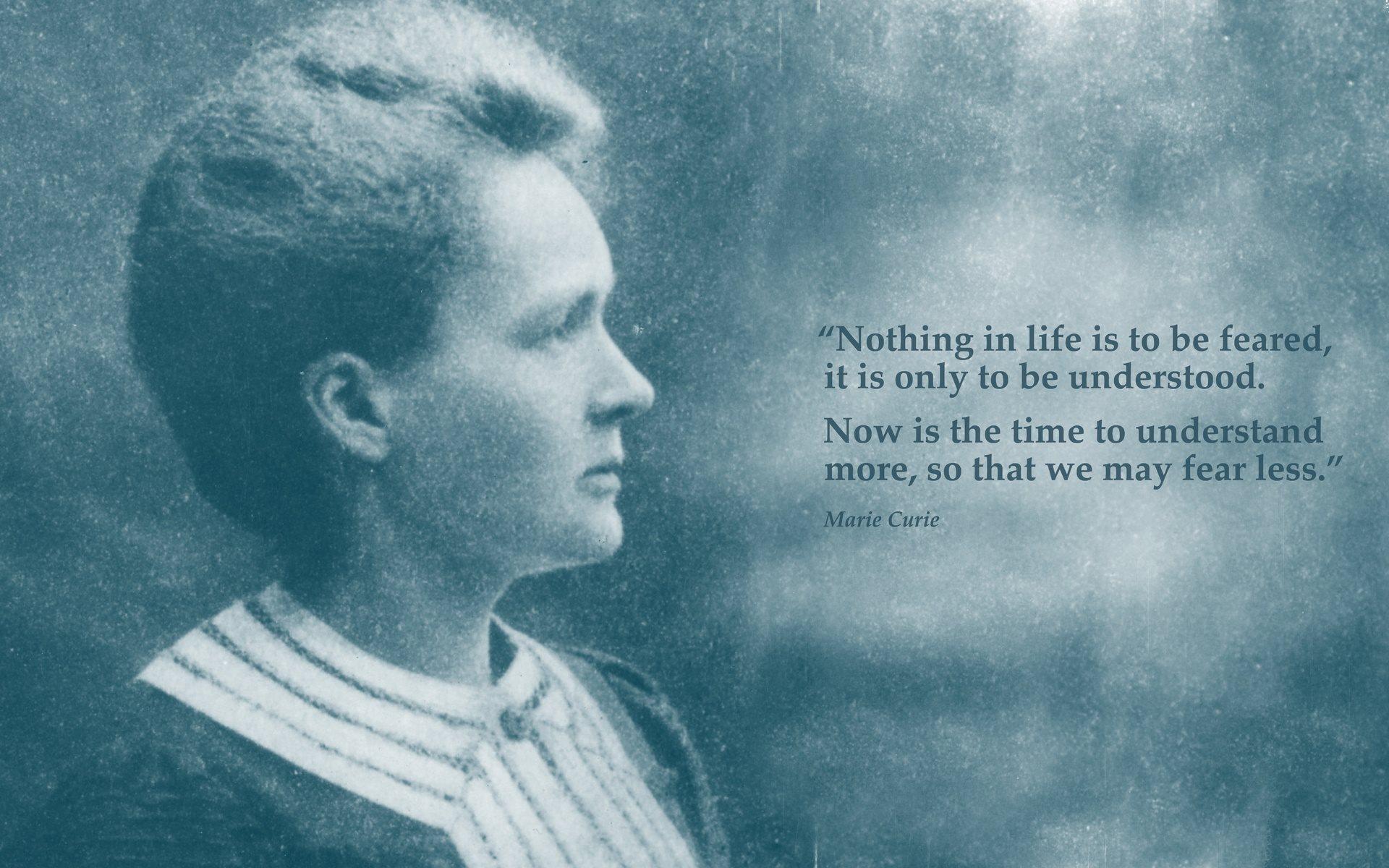 Download wallpaper quotes, Marie Curie quotes, Quotes