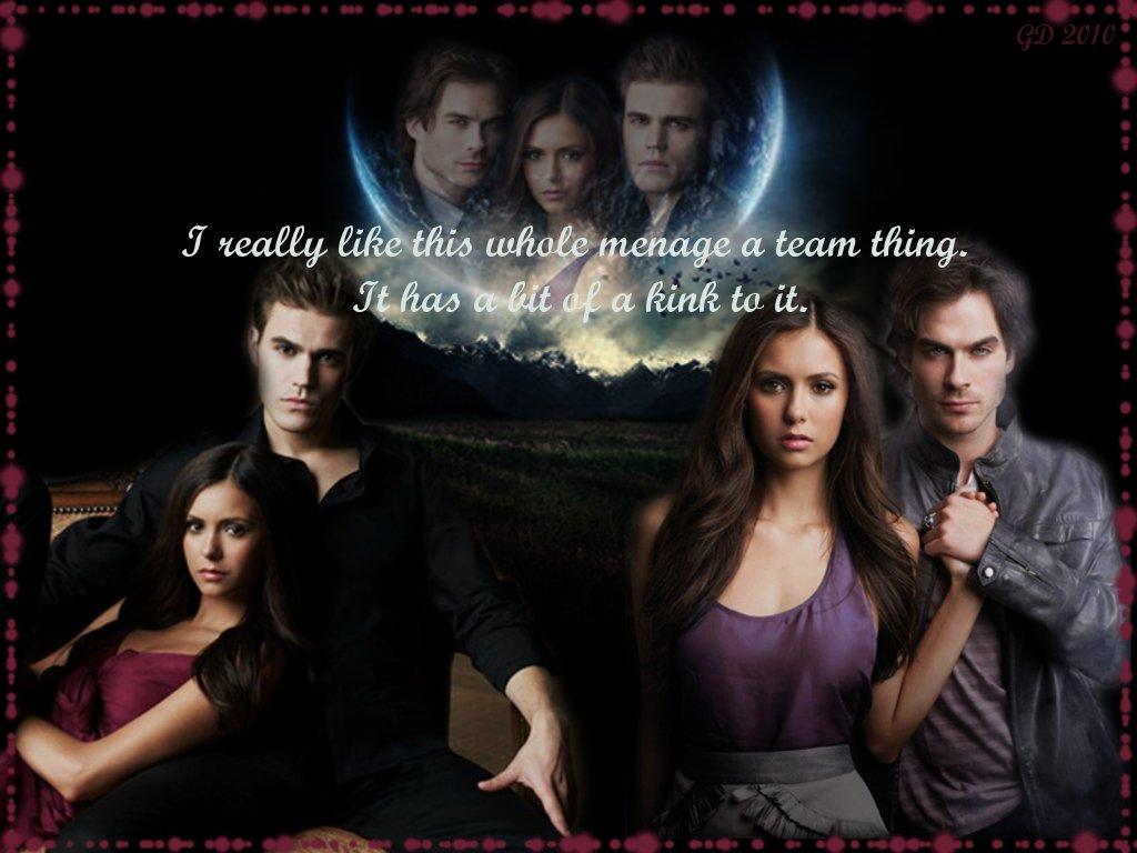 team Vampire Diaries Wallpaper