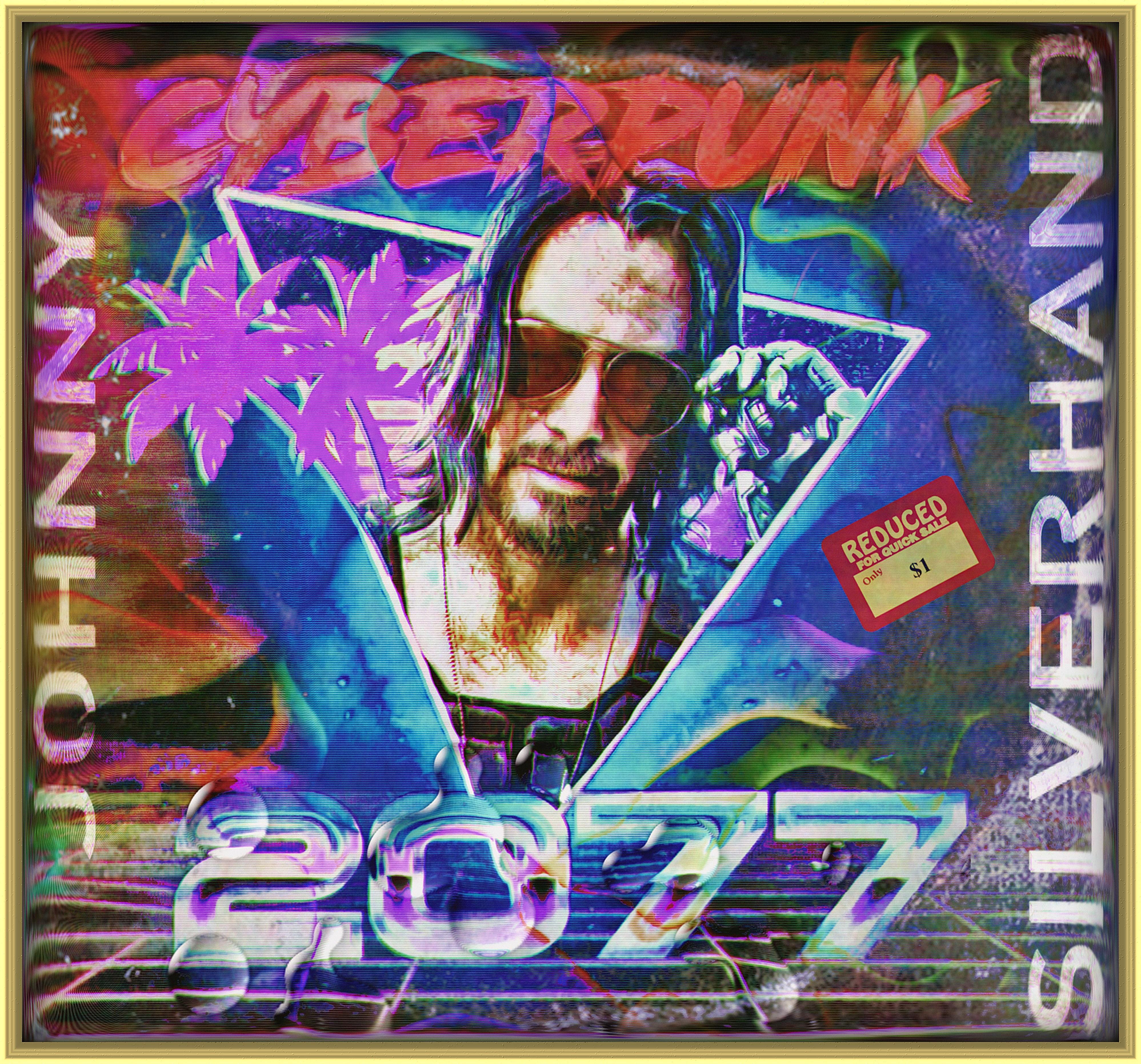 Cyberpunk 2077 album review by Johnny Silverhand Keanu
