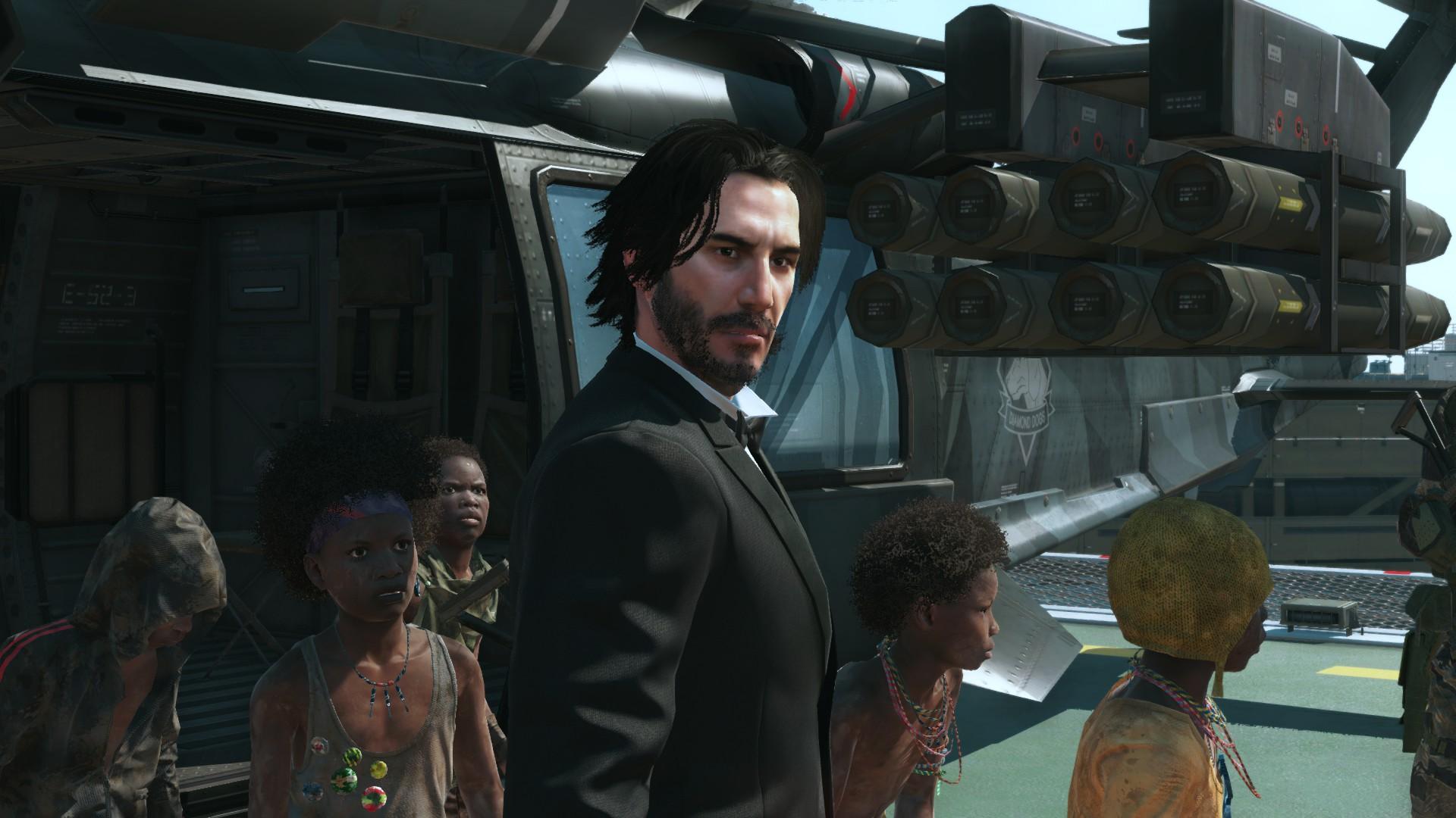 You Can Now Play As Keanu Reeves In Metal Gear Solid 5