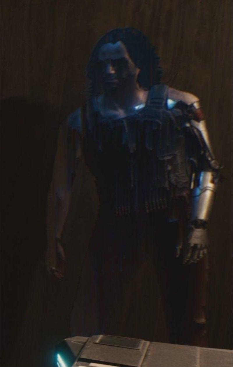 How does Johnny Silverhand look in Cyberpunk 2077?