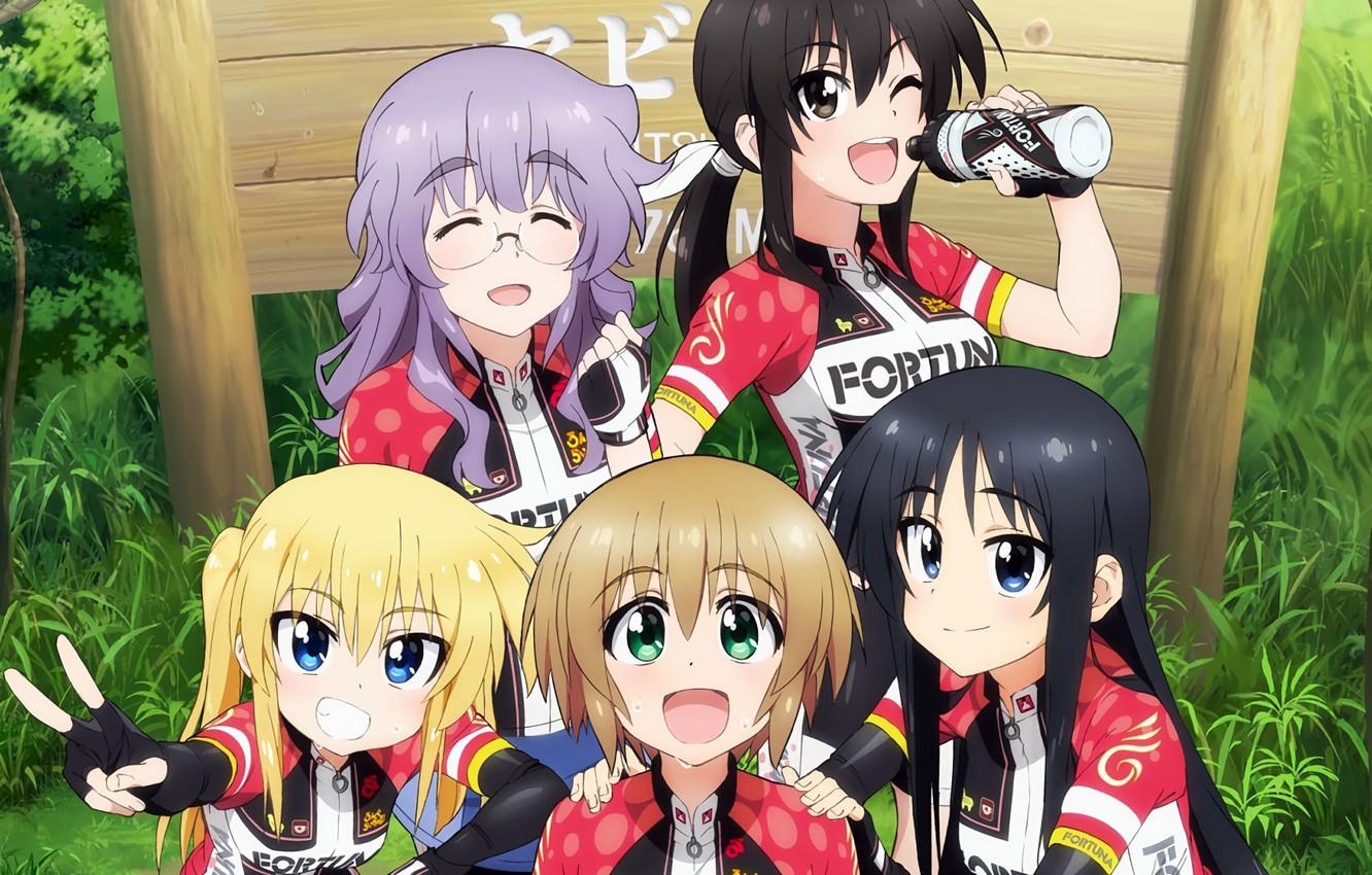 Wallpaper sport, girls, anime, asian, manga, japanese