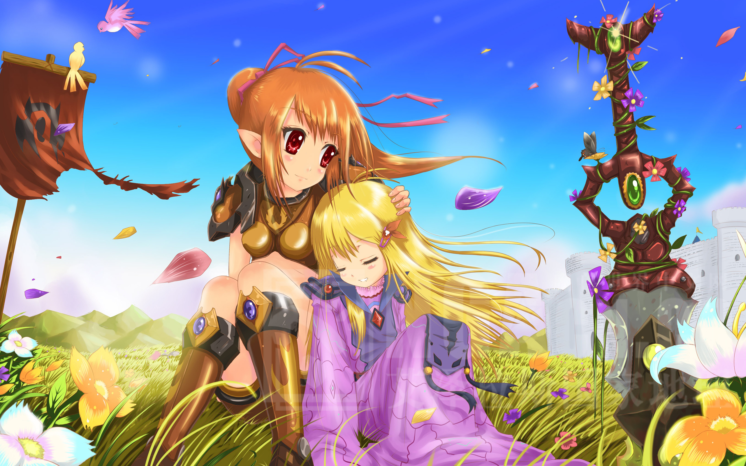 Anime Girls , 2560x1600. All For Desktop