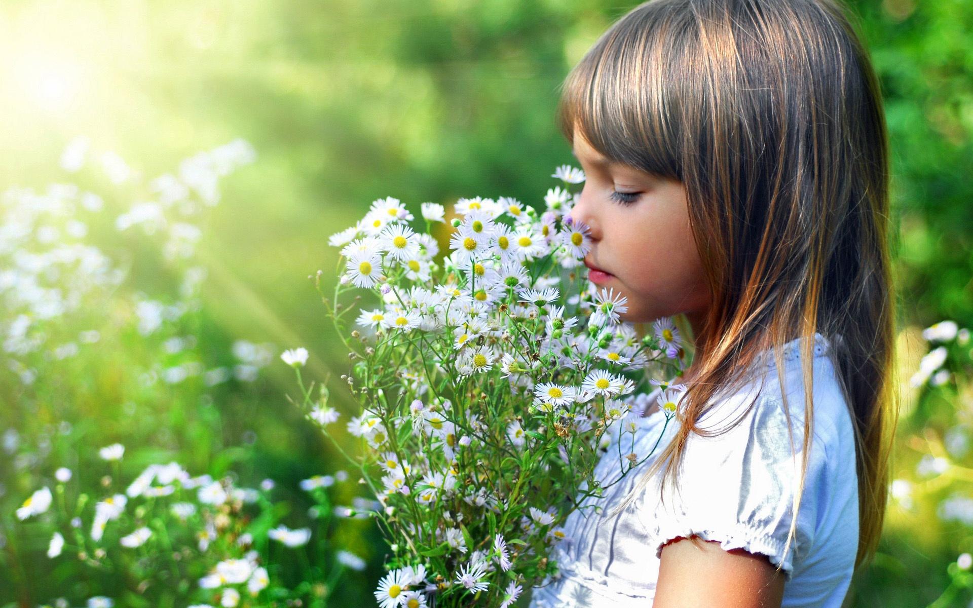 Wallpaper Beautiful flower girl 1920x1200 HD Picture, Image